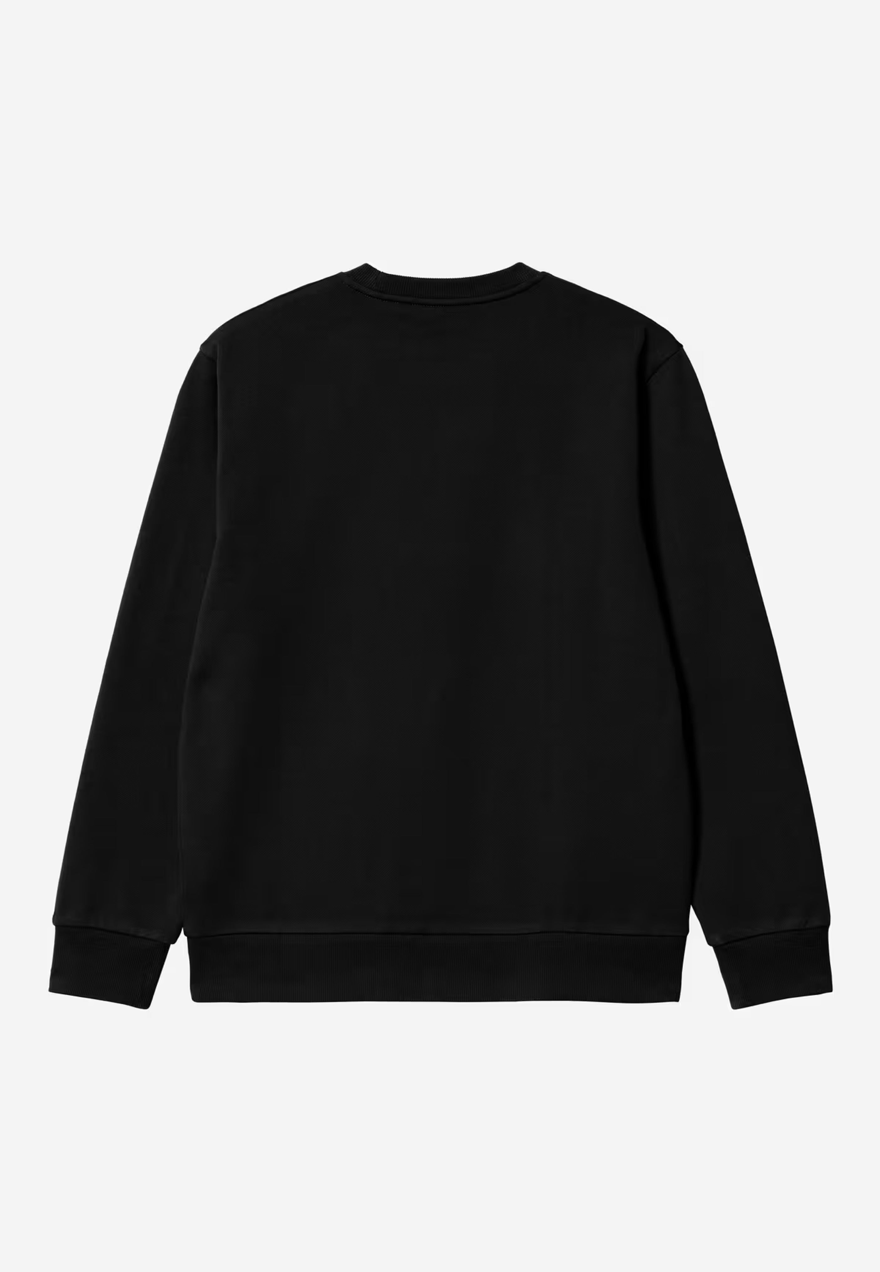 Carhartt WIP - Script Embroidery Black/White - Sweater | Men-Image
