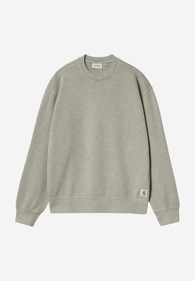 Carhartt WIP - Caspian Garment Dyed Shady Green Heather - Sweater | Men-Image
