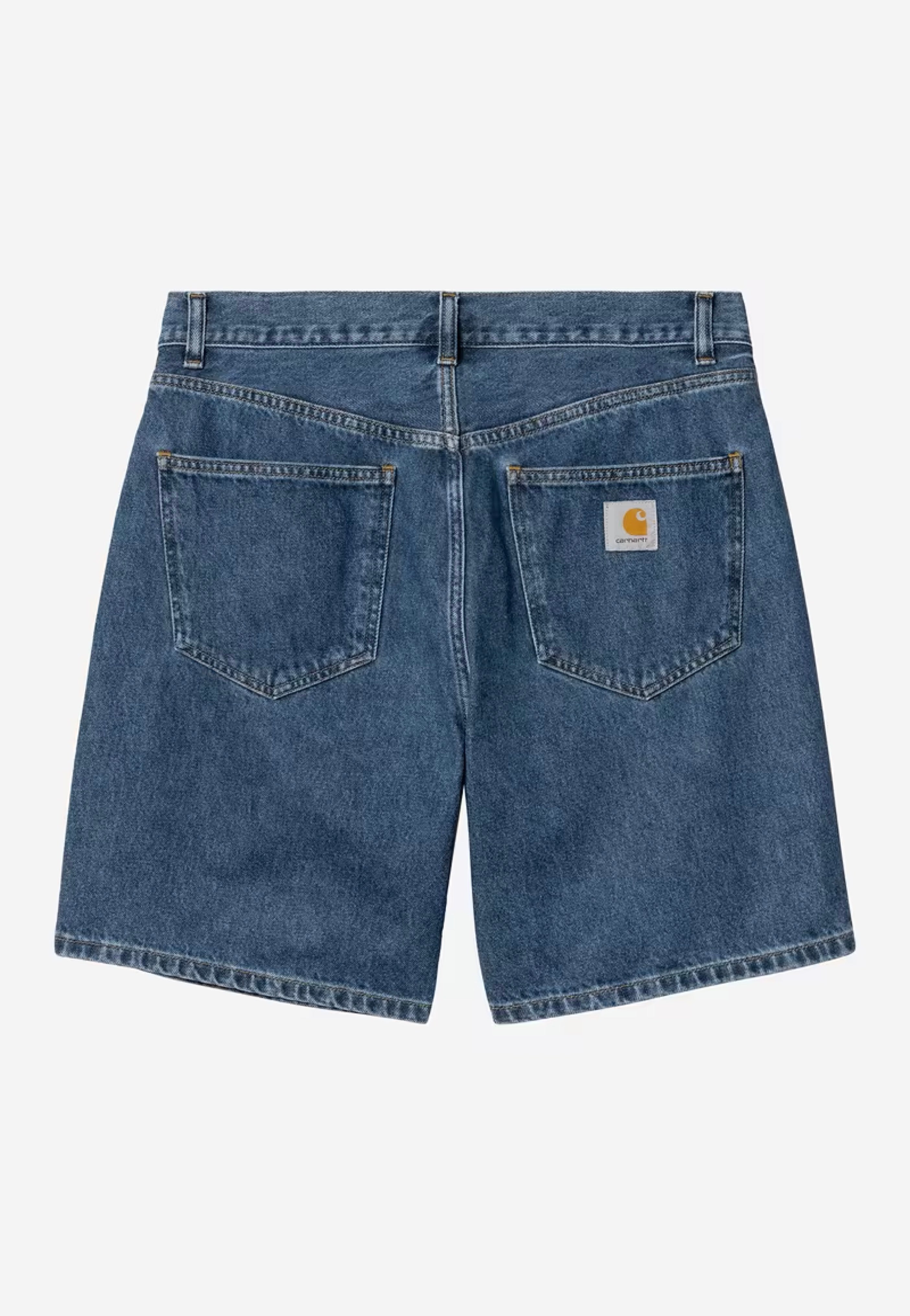 Carhartt WIP - Nolan Heavy Stone Wash Blue - Shorts | Men-Image