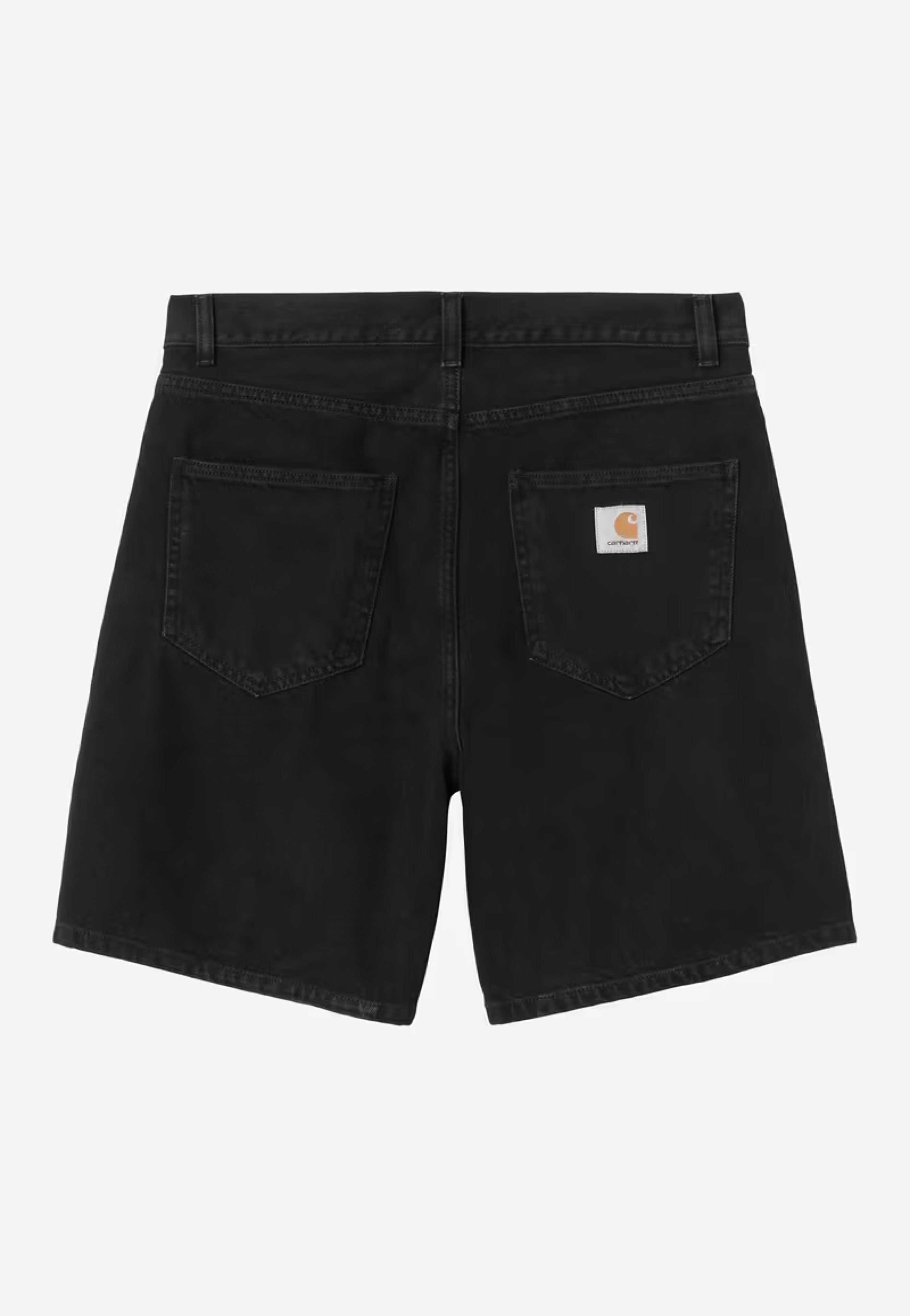 Carhartt WIP - Nolan Stone Washed Black - Shorts | Men-Image