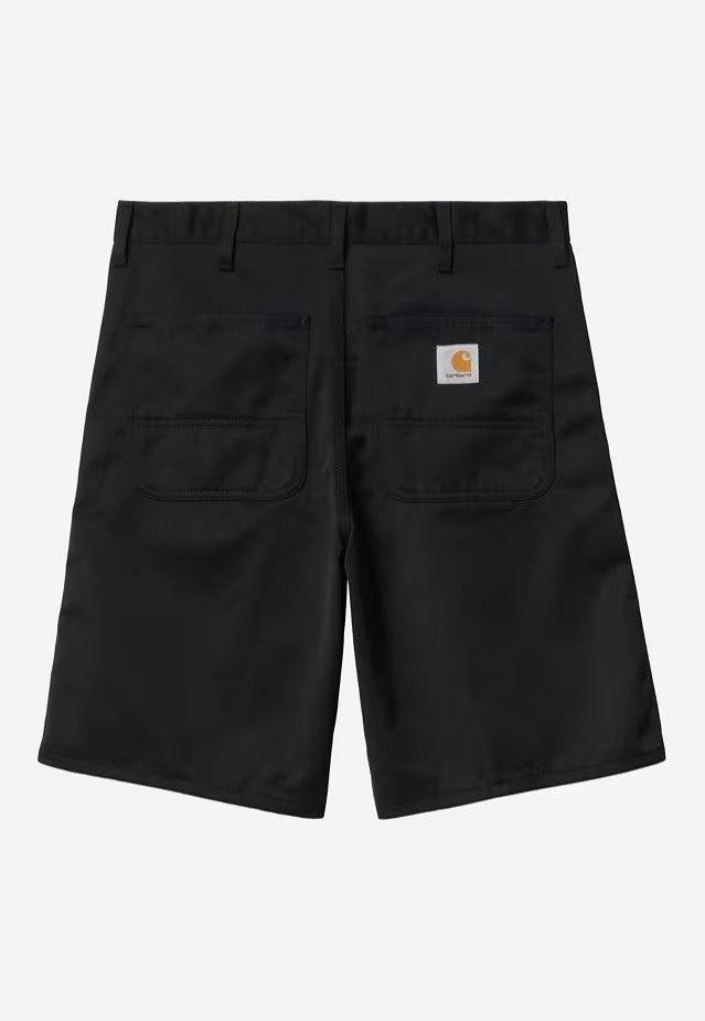 Carhartt WIP - Simple Rinsed Black - Shorts | Men-Image