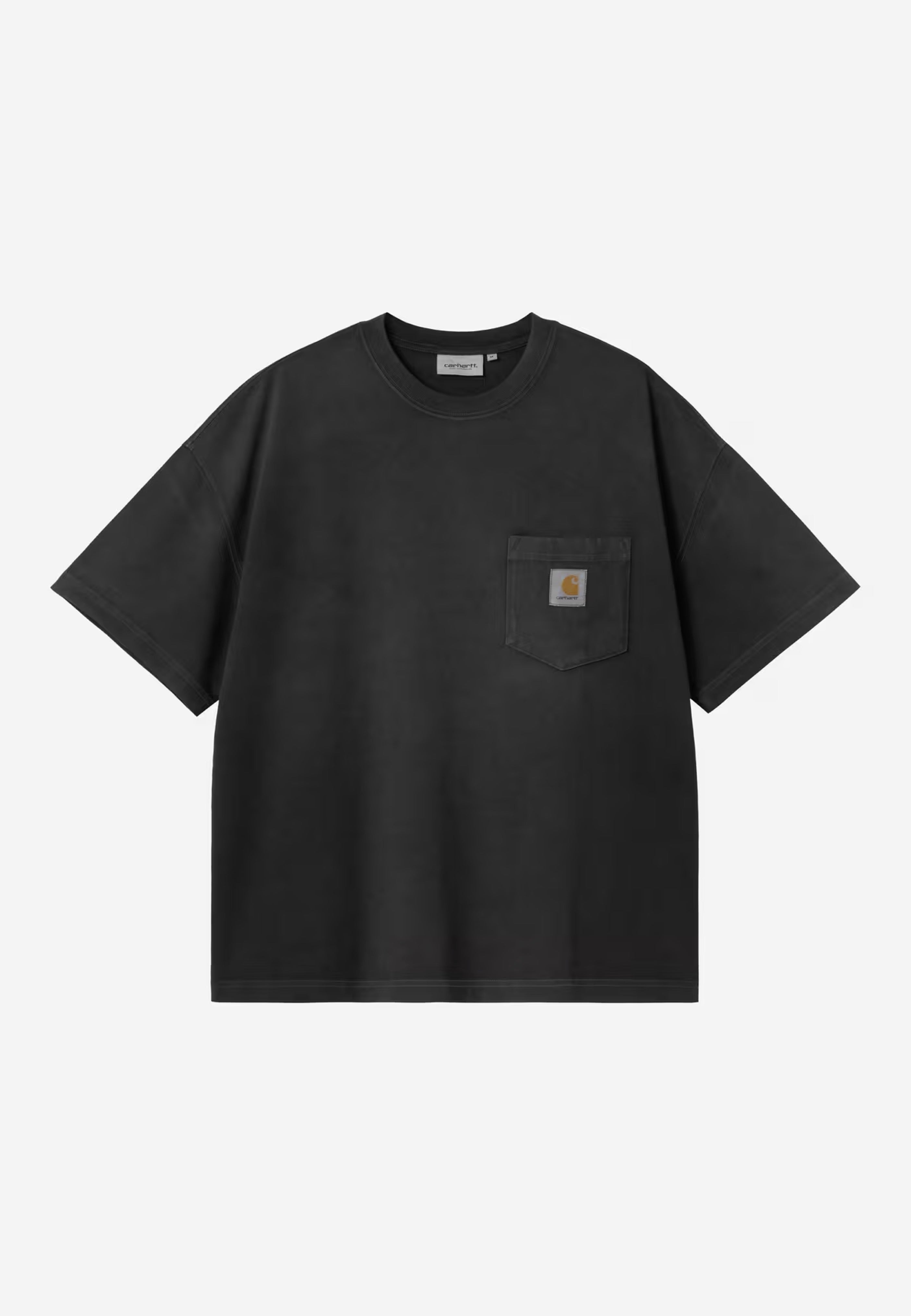 Carhartt WIP - Hudson Pocket Black - T-Shirt | Men-Image