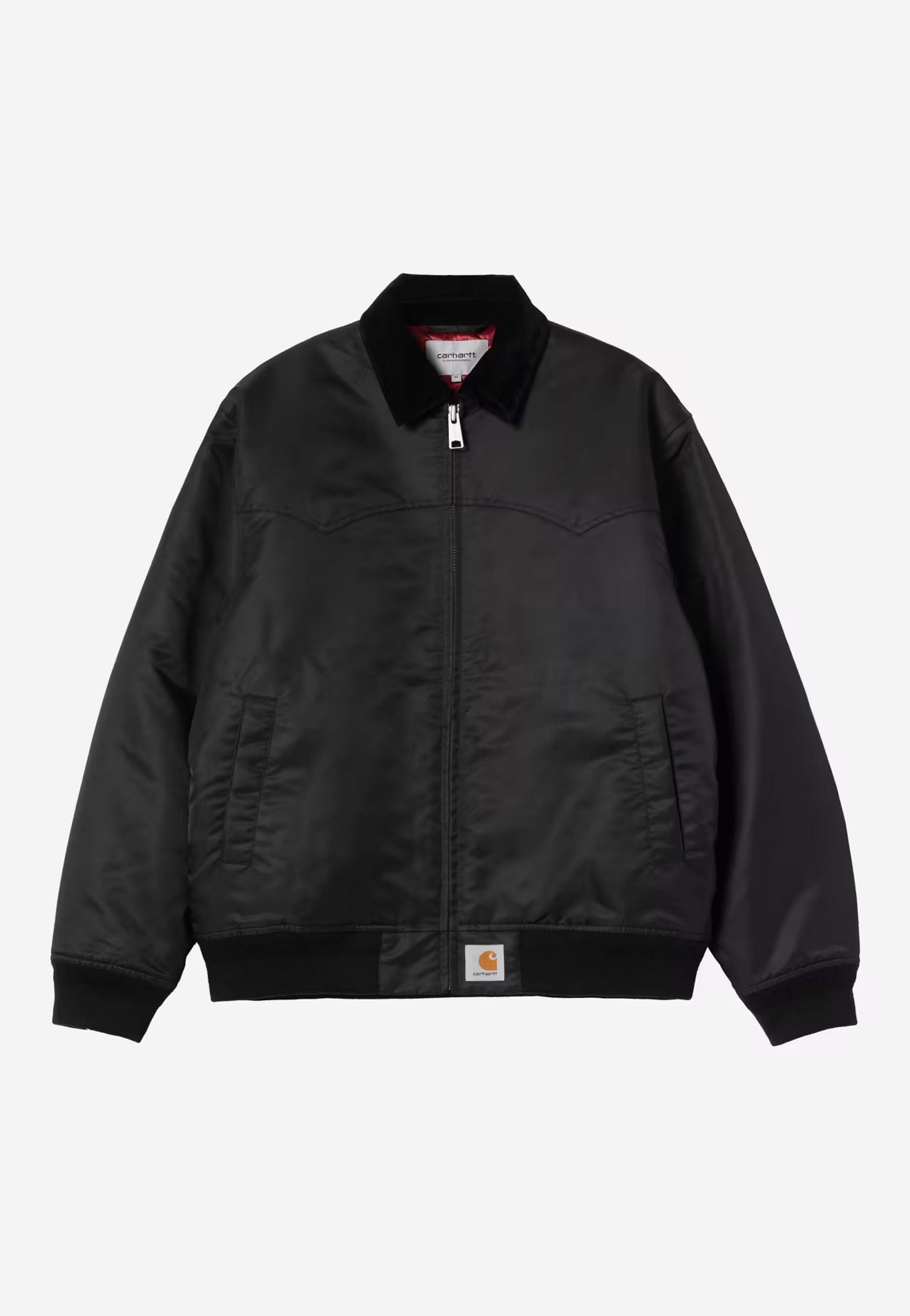 Carhartt WIP - Santa Fe Alumni Black/Scarlet - Jacket | Men-Image