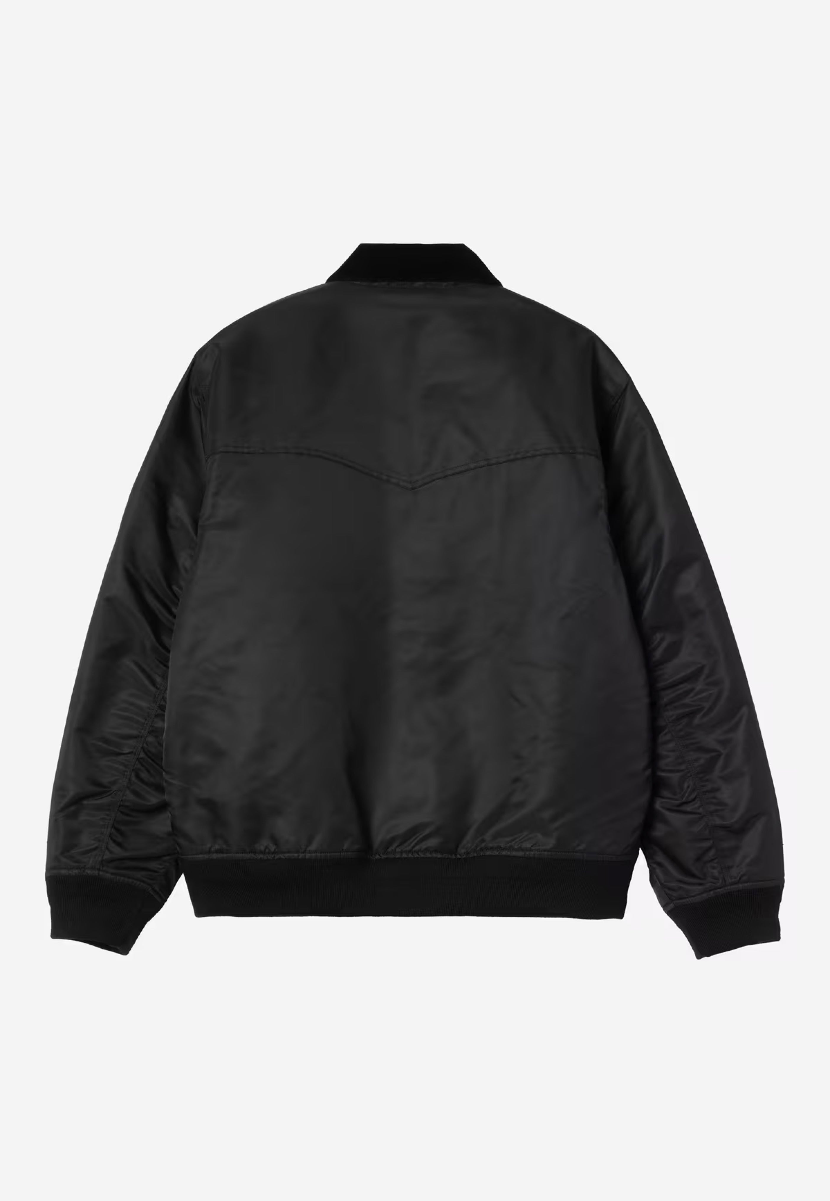 Carhartt WIP - Santa Fe Alumni Black/Scarlet - Jacket | Men-Image