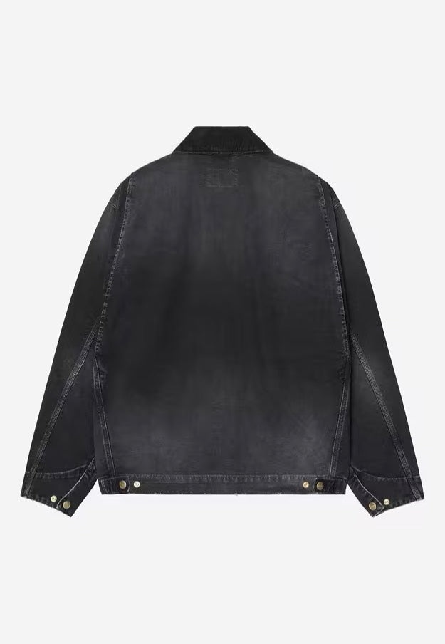 Carhartt WIP - OG Detroit Destroy Wash Black/Black - Jacket | Men-Image