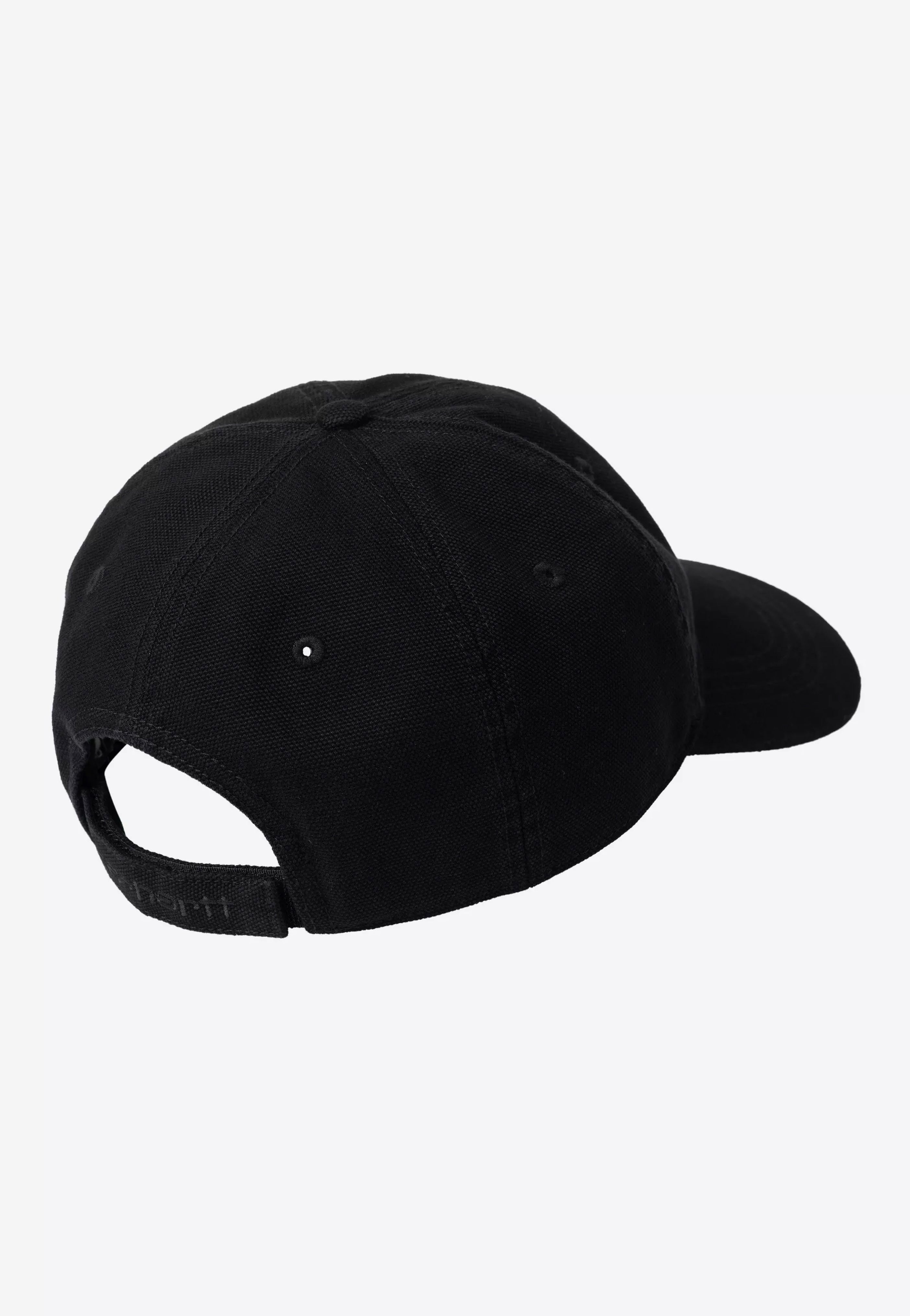 Carhartt WIP - Selby Canvas Stone Washed Black - Cap | Neutral-Image