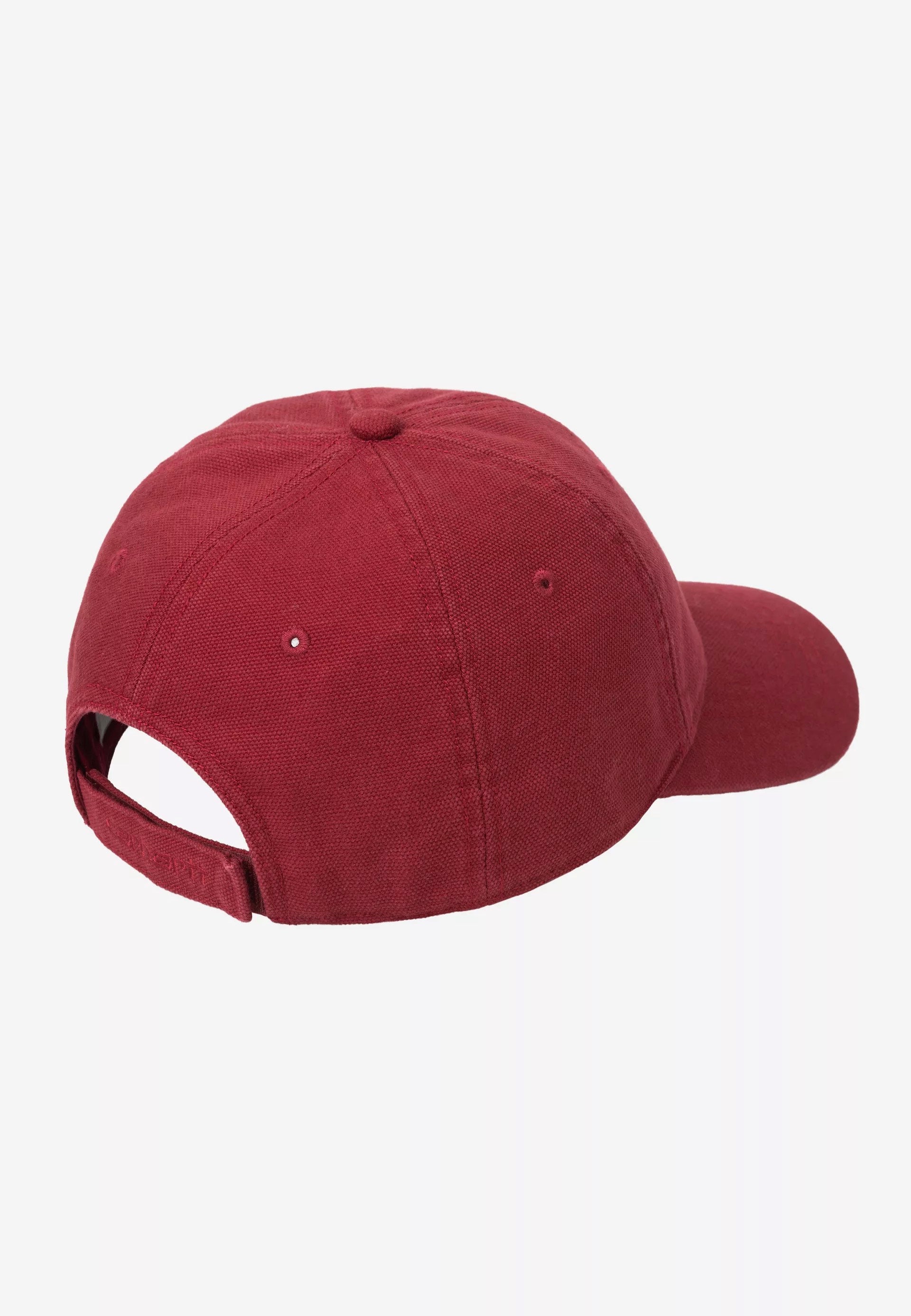 Carhartt WIP - Selby Canvas Stone Washed Scarlet - Cap | Neutral-Image
