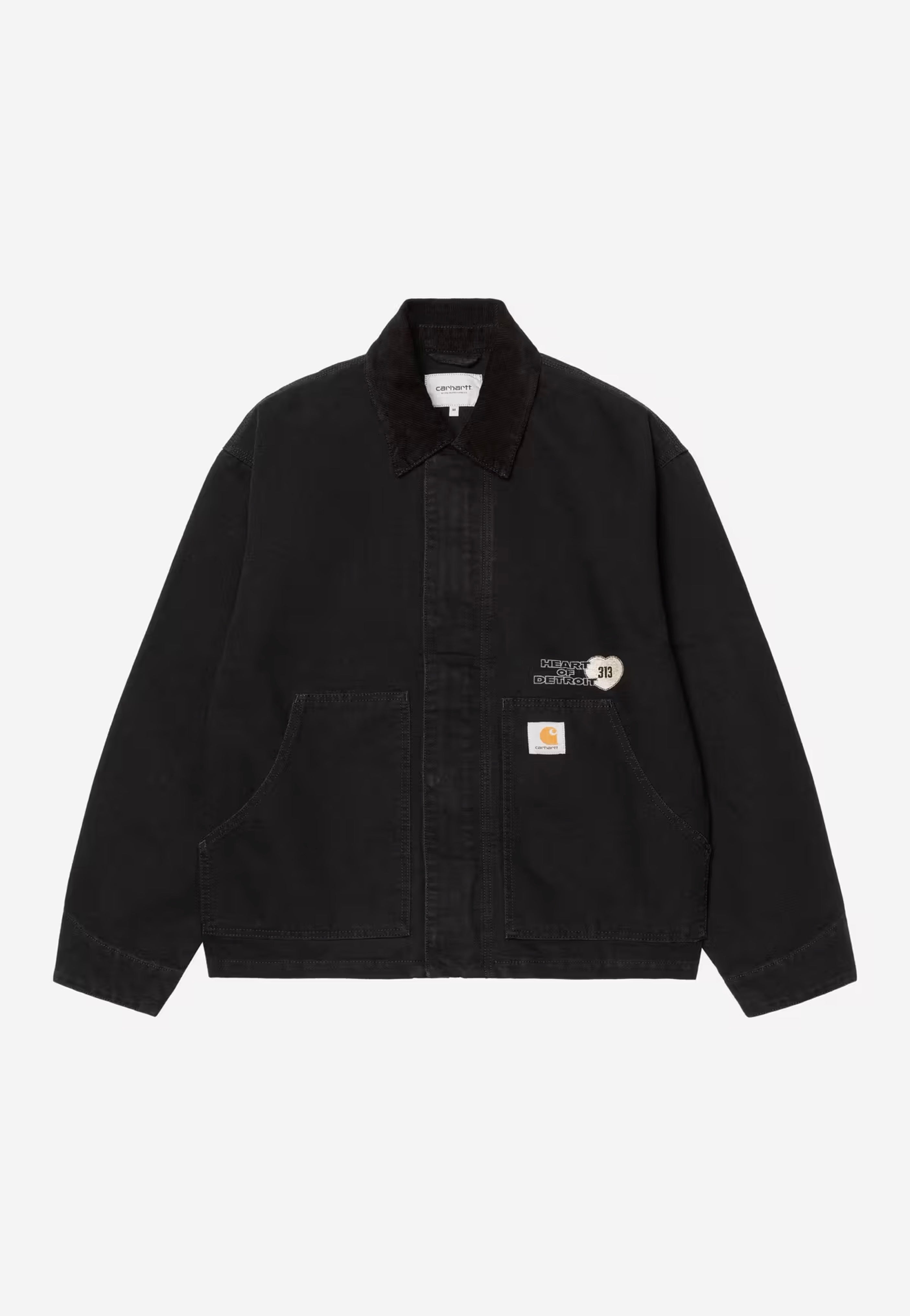Carhartt WIP - OG Arcan Graphic Canvas Black/Black Heavy Stone Wash -