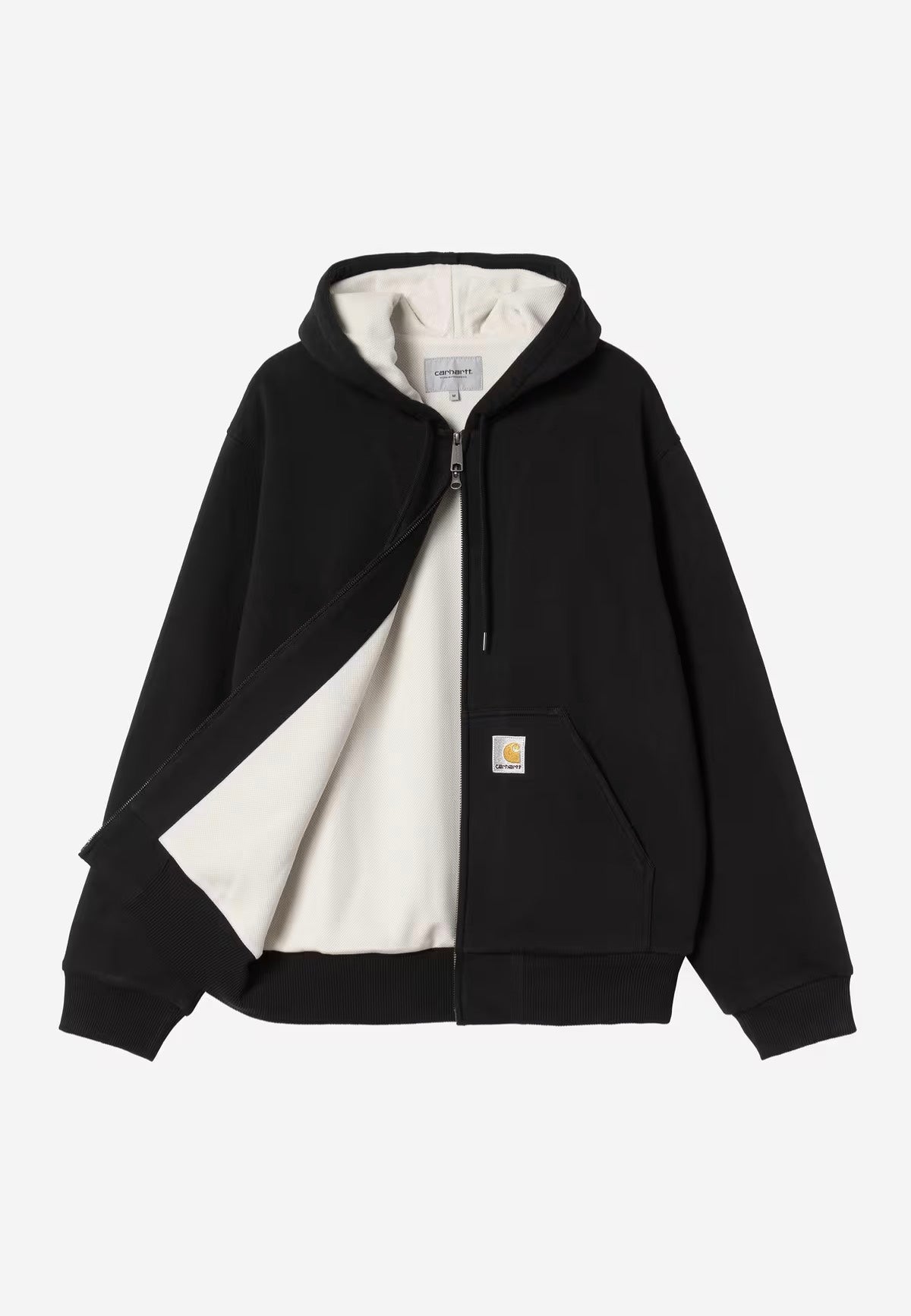 Carhartt WIP - Active Sweat Stone Washed Black - Jacket | Men-Image