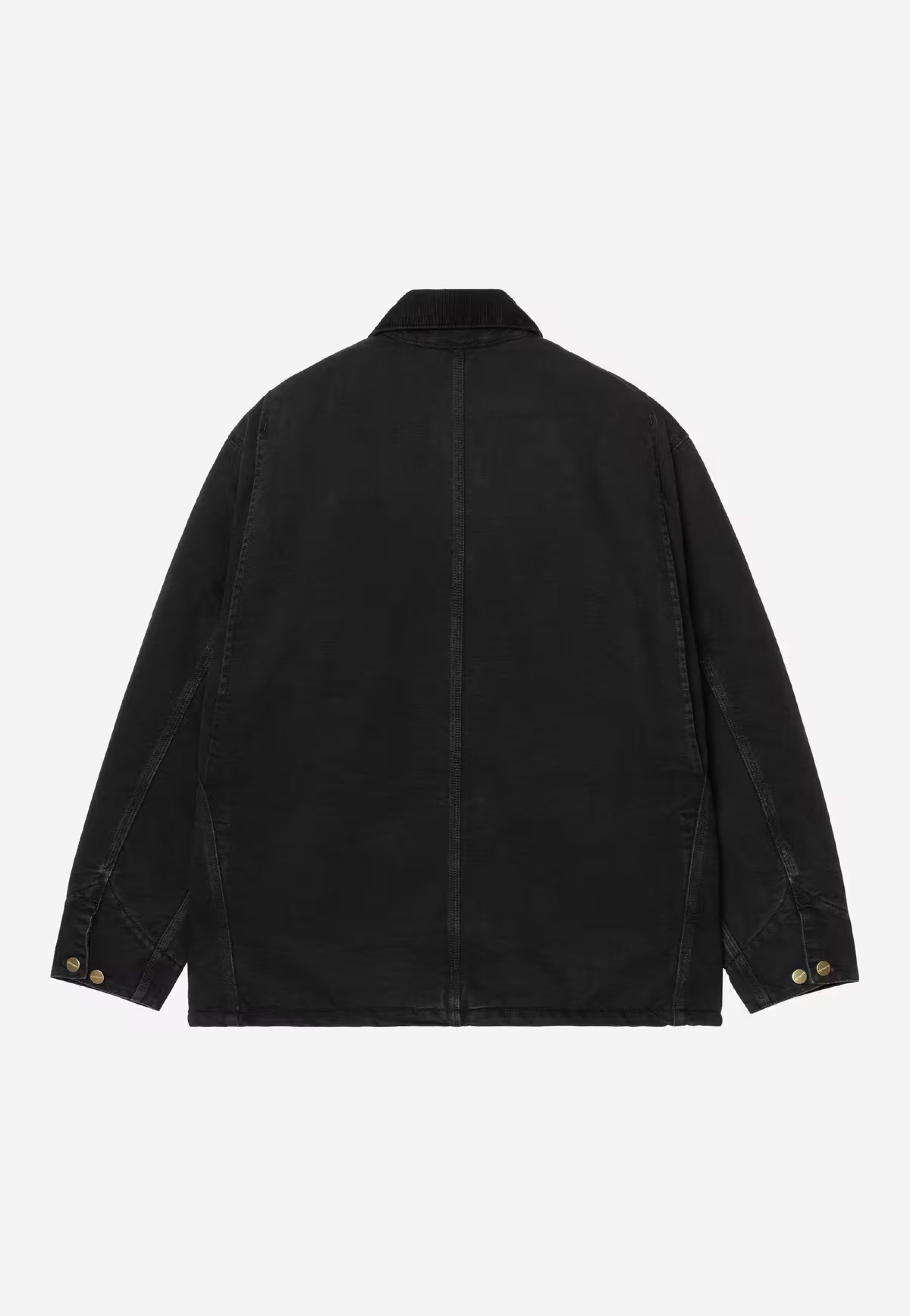 Carhartt WIP - OG Chore Stone Canvas Black/Black - Jacket | Men-Image