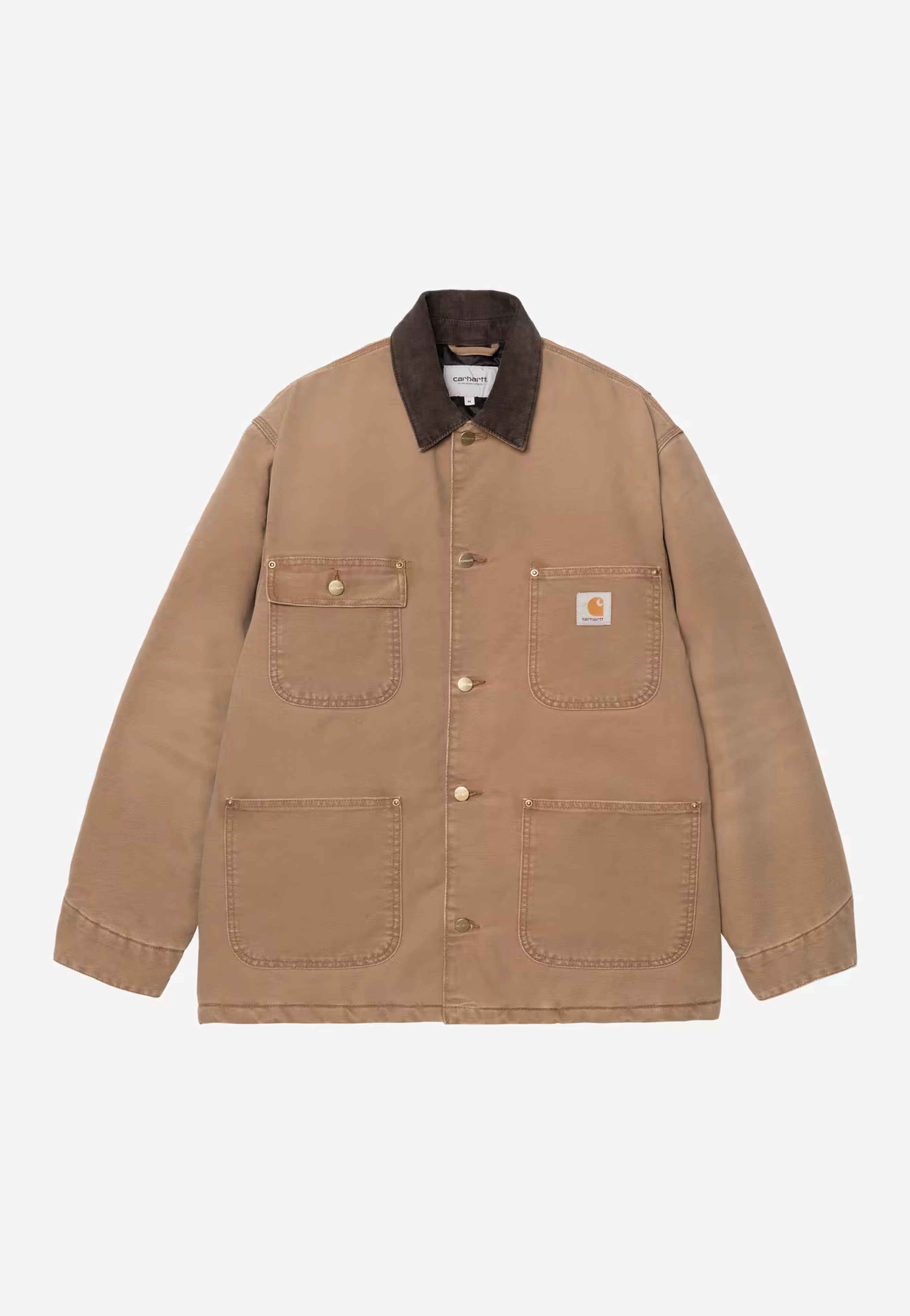 Carhartt WIP OG Chore Stone Canvas Hamilton Brown/Tobacco - Jacket