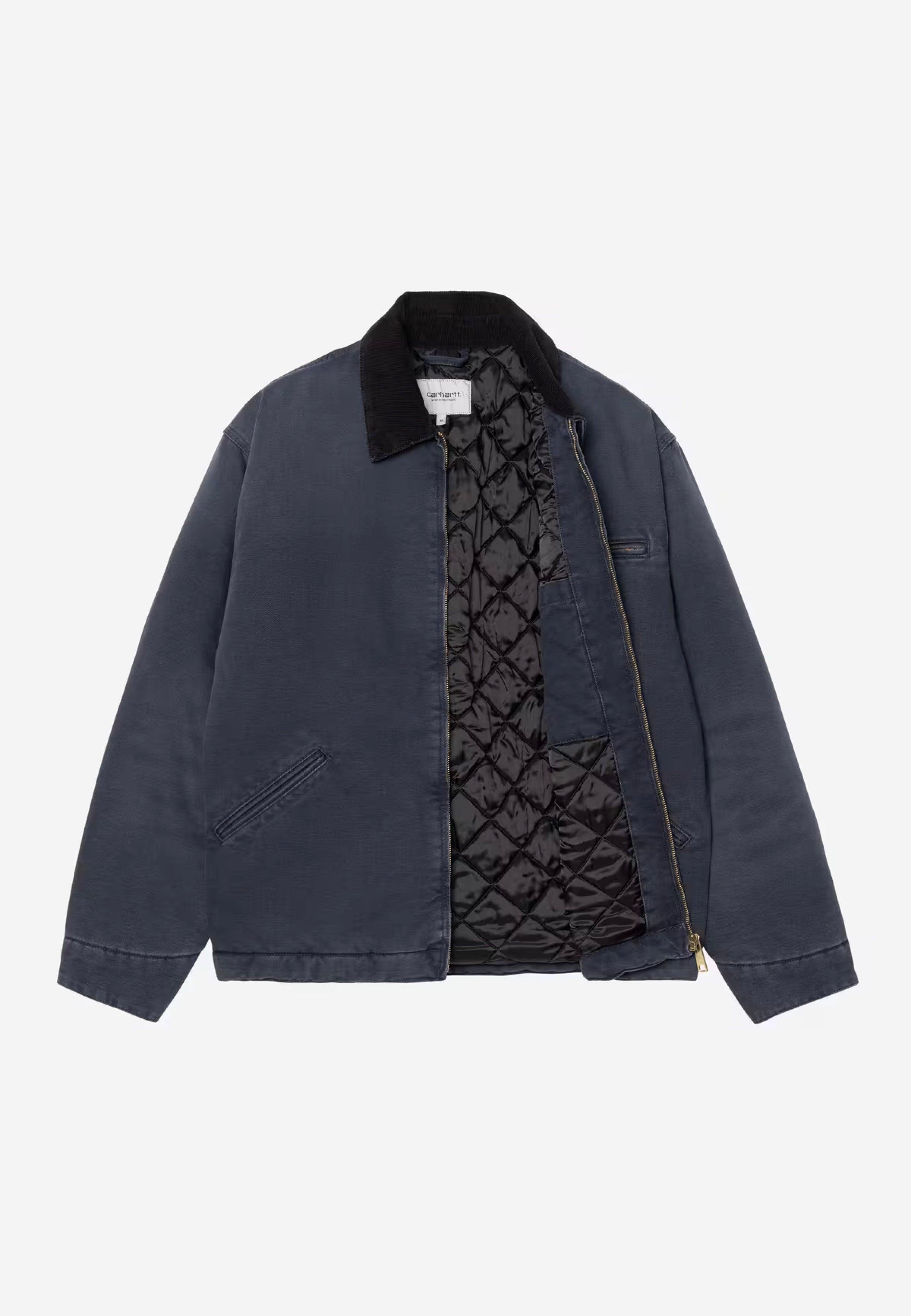 Carhartt WIP - OG Detroit Stone Canvas Dark Navy/Black - Jacket | Men-Image