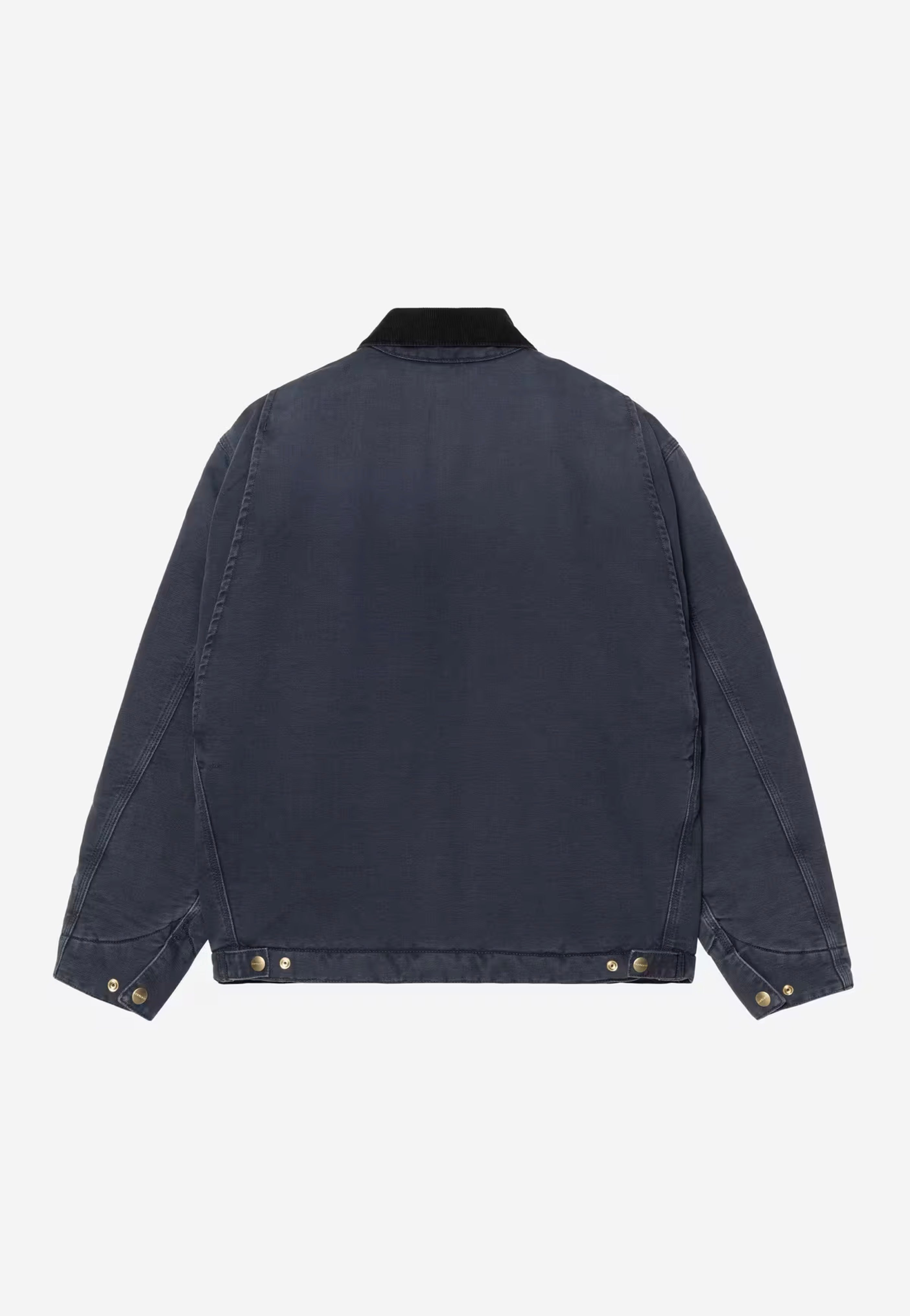 Carhartt WIP - OG Detroit Stone Canvas Dark Navy/Black - Jacket | Men-Image