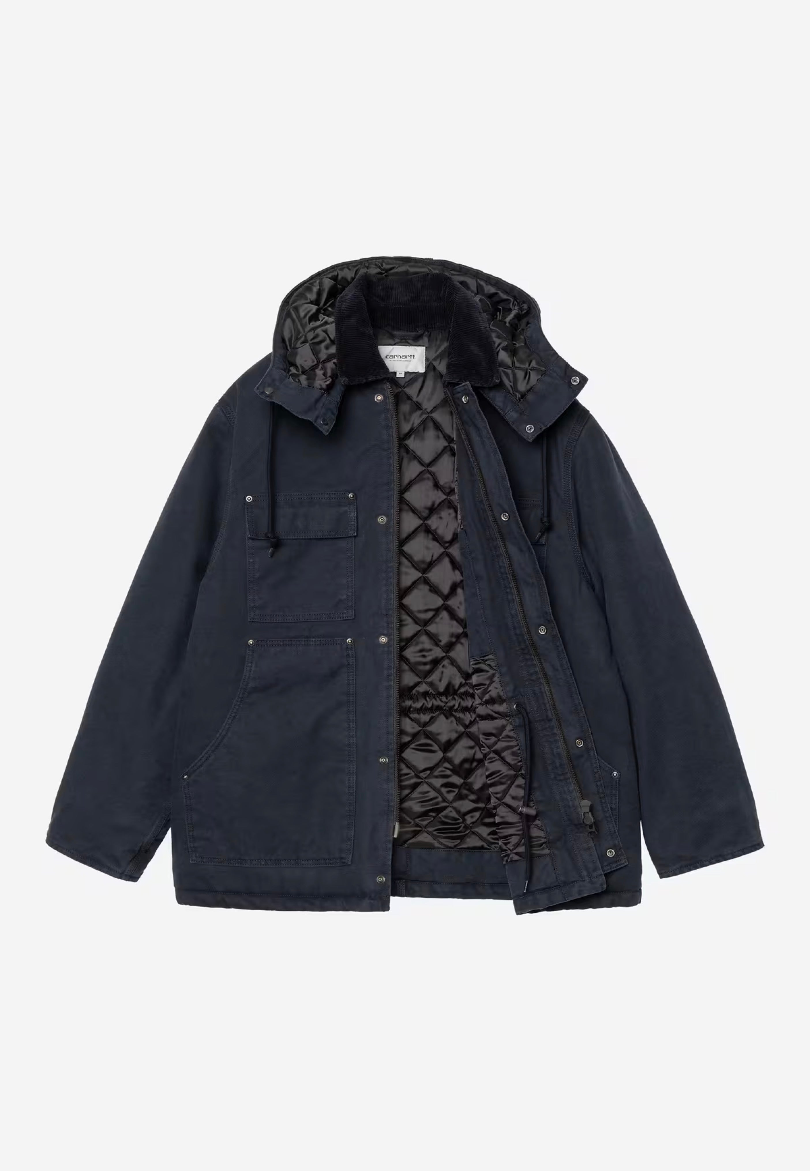 Carhartt WIP - Ambel Stone Washed Deep Night/Deep Night - Jacket | Men-Image