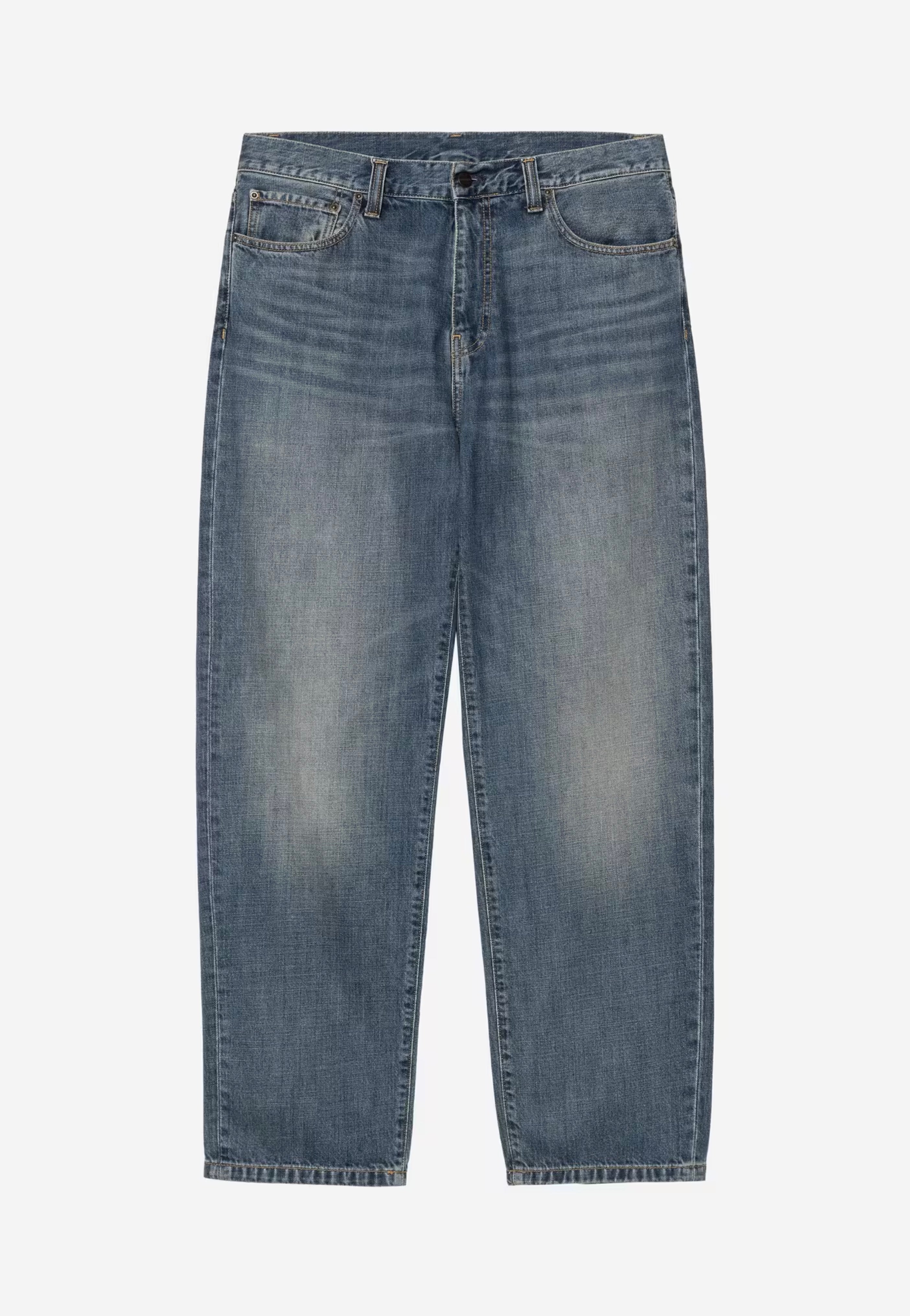 Carhartt WIP - Aaron Dark Used Wash Blue - Jeans | Men-Image