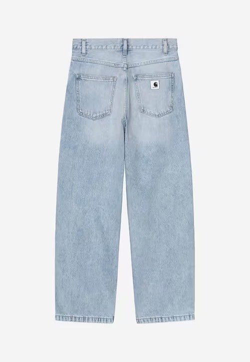 Carhartt WIP - W' Brandon Heavy Worn Bleached Blue - Pants | Women-Image