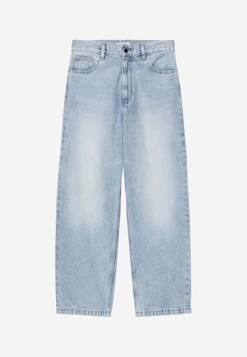 Carhartt WIP - W' Brandon Heavy Worn Bleached Blue - Pants | Women-Image