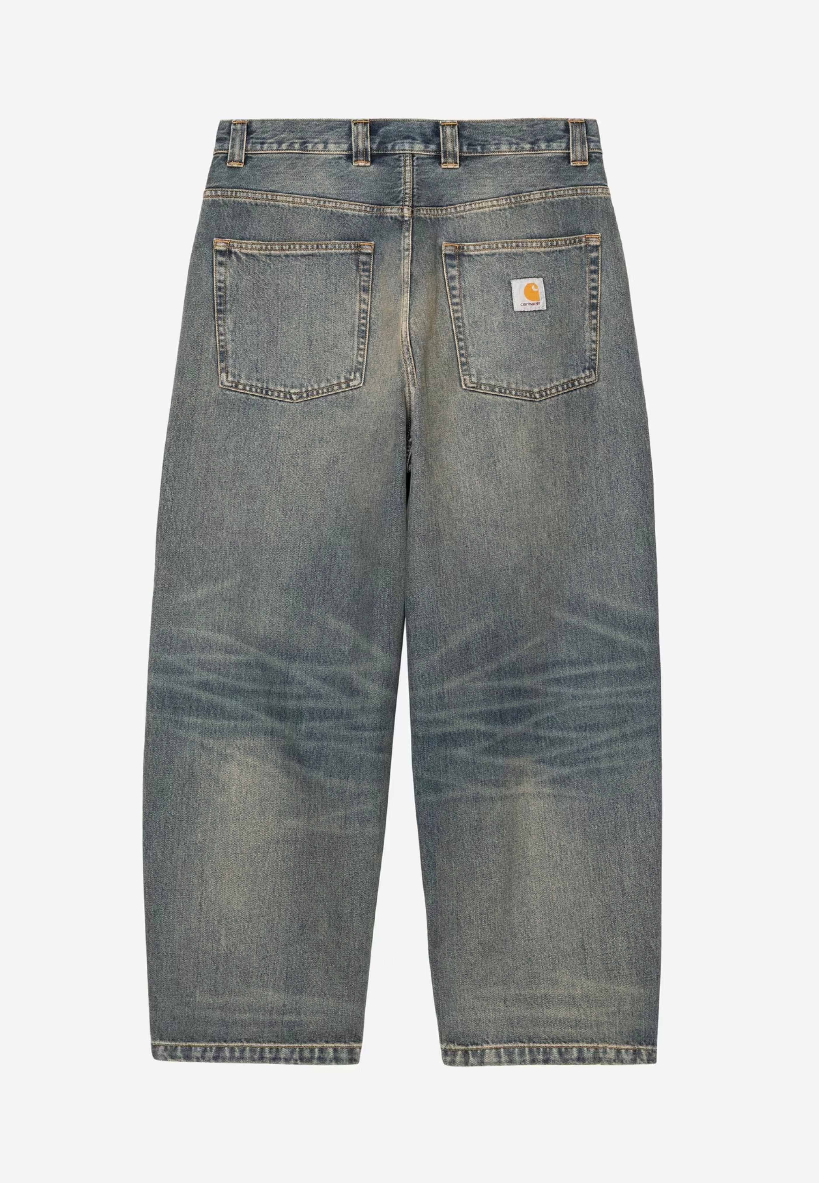 Carhartt WIP - Brandon Worn Used Wash Blue - Jeans | Men-Image