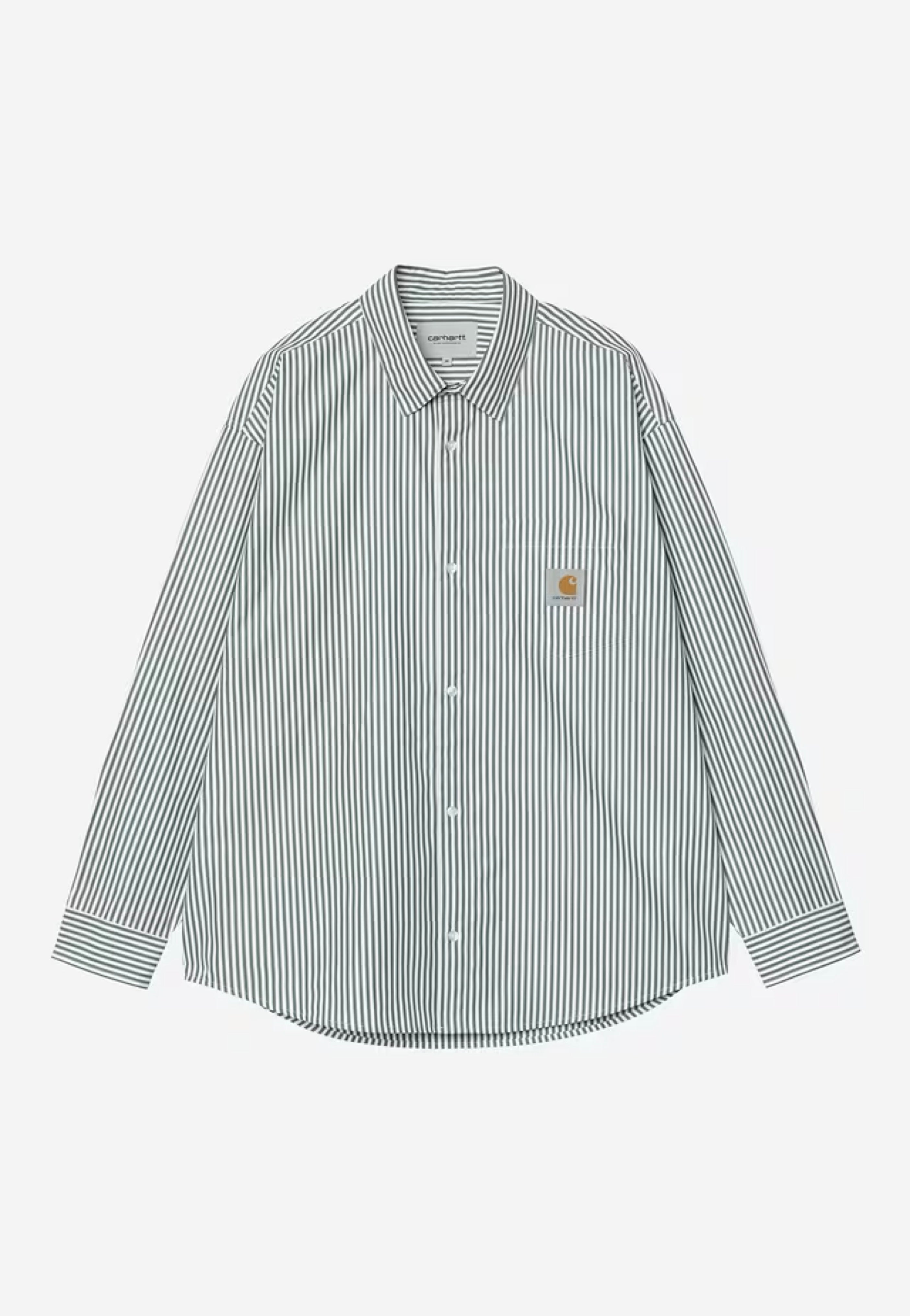 Carhartt WIP - Daldry Daldry Stripe Office Blue/Wax - Shirt | Men-Image