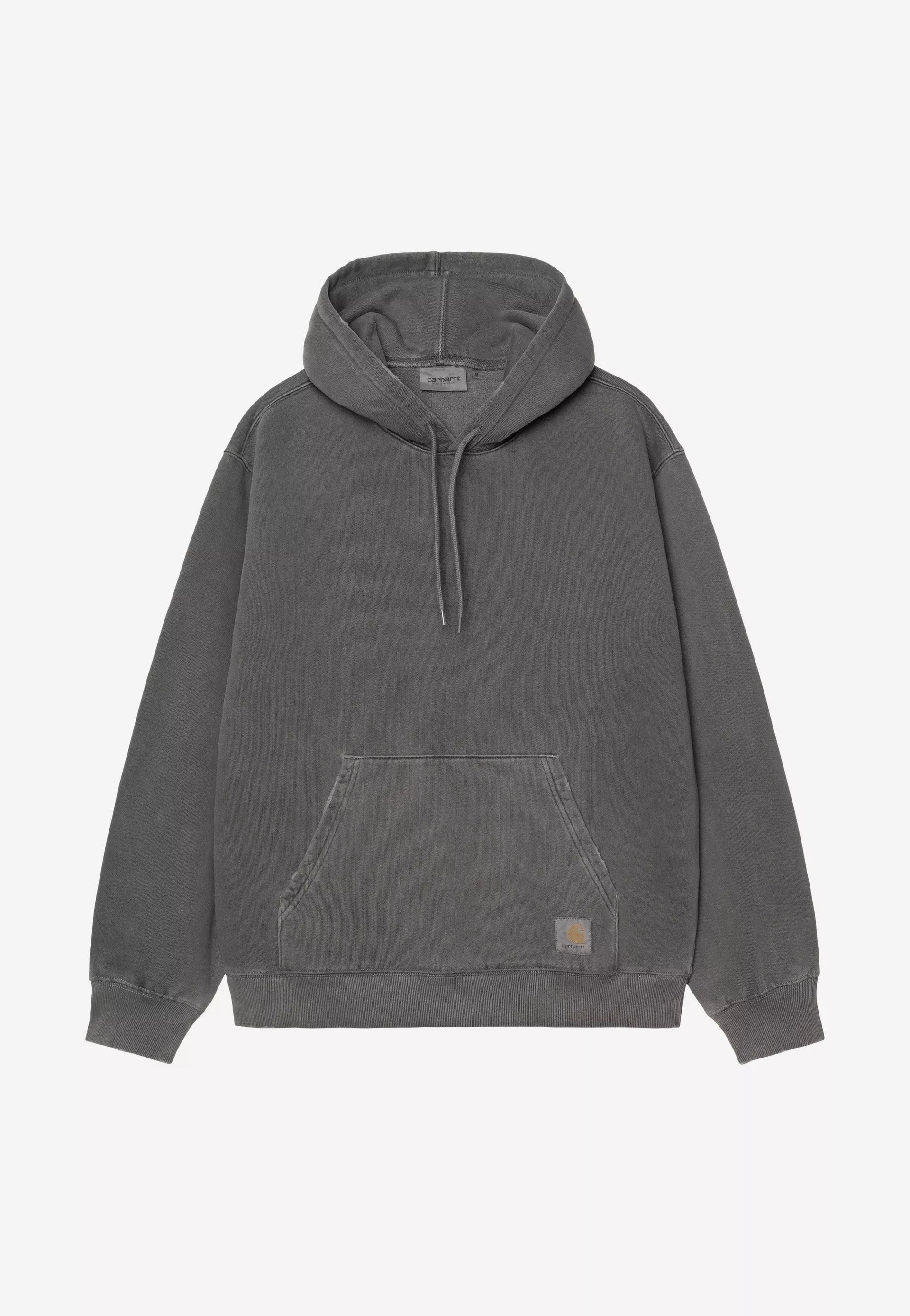 Carhartt WIP - Hooded Torion Grind Wash Black - Hoodie | Men-Image