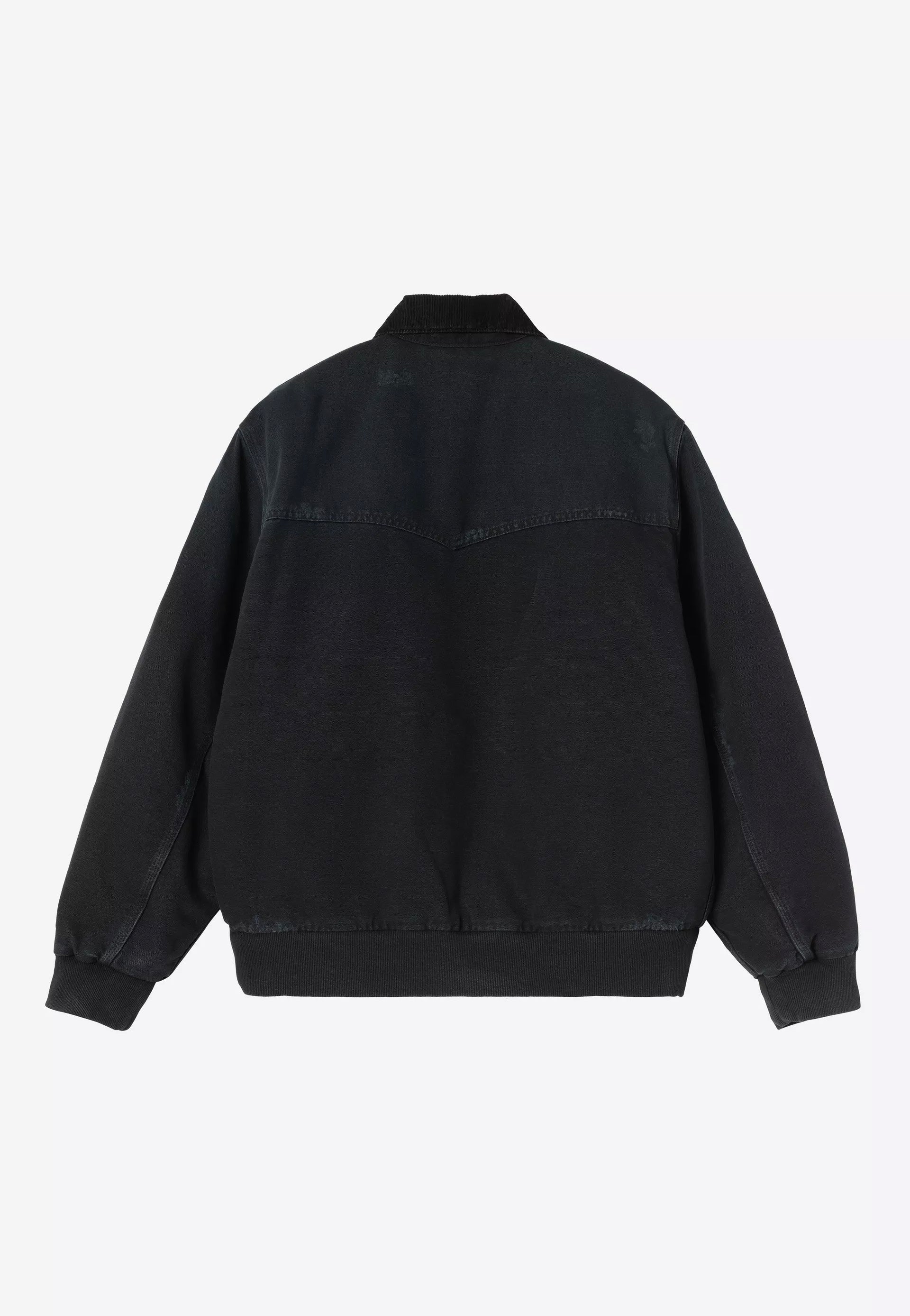 Carhartt WIP - OG Santa Fe Grind Wash Black/Black - Jacket | Men-Image