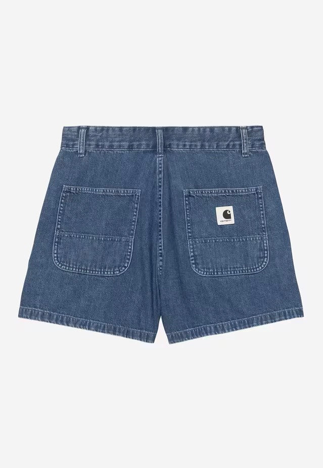 Carhartt WIP - W' Lova Stone Washed Blue - Shorts | Women-Image