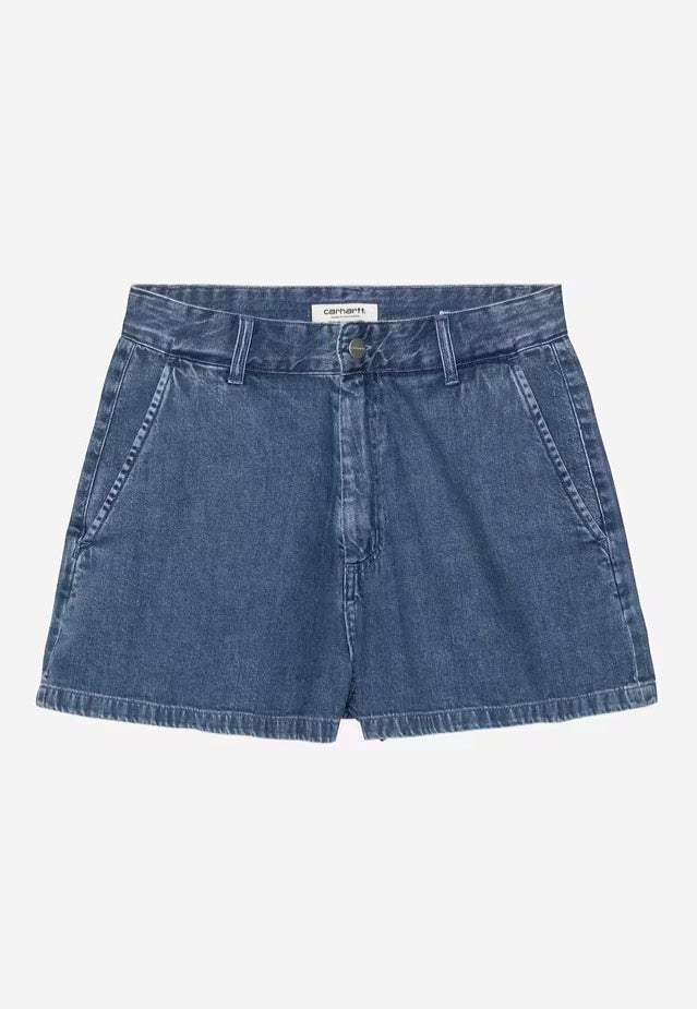 Carhartt WIP - W' Lova Stone Washed Blue - Shorts | Women-Image
