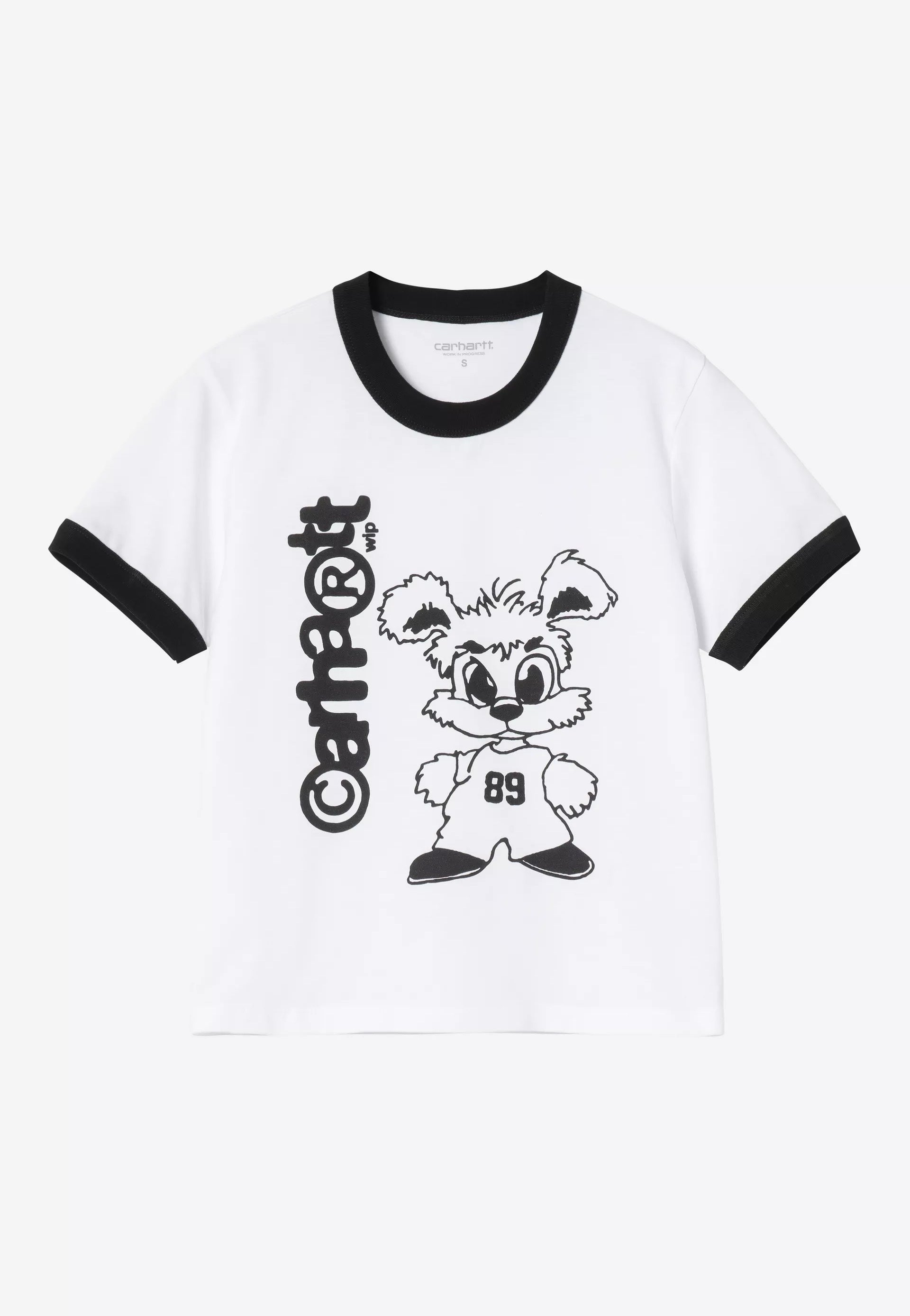 Carhartt WIP - W' IP Ringer White/Black - T-Shirt | Women-Image