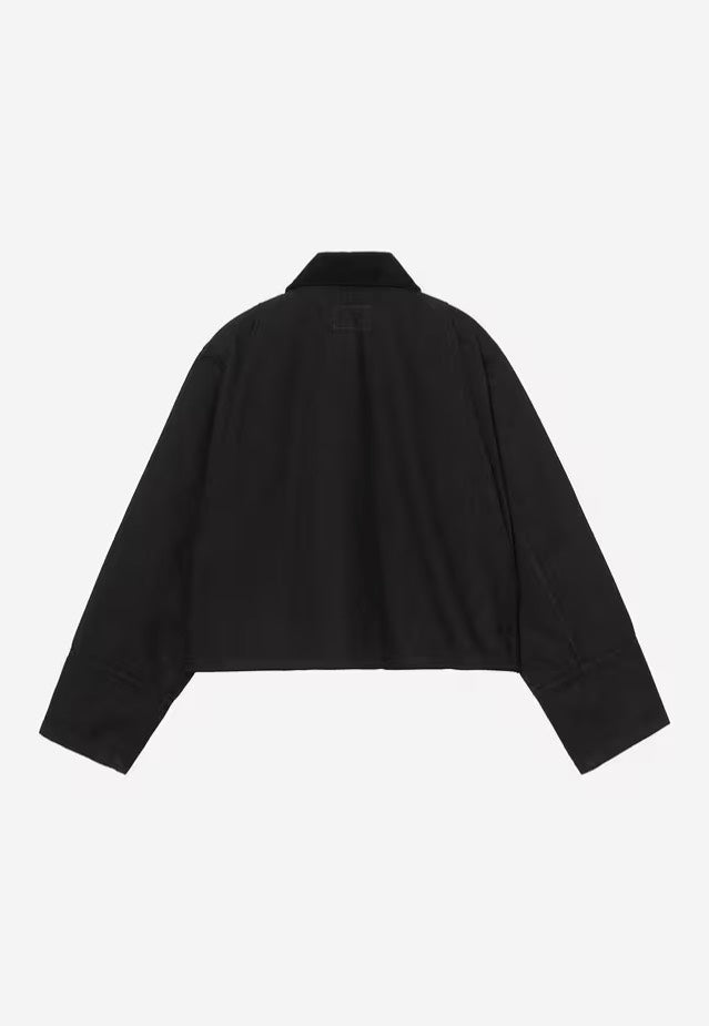 Carhartt WIP - W' Prescott Garment Dyed Black/Black - Jacket | Women-Image