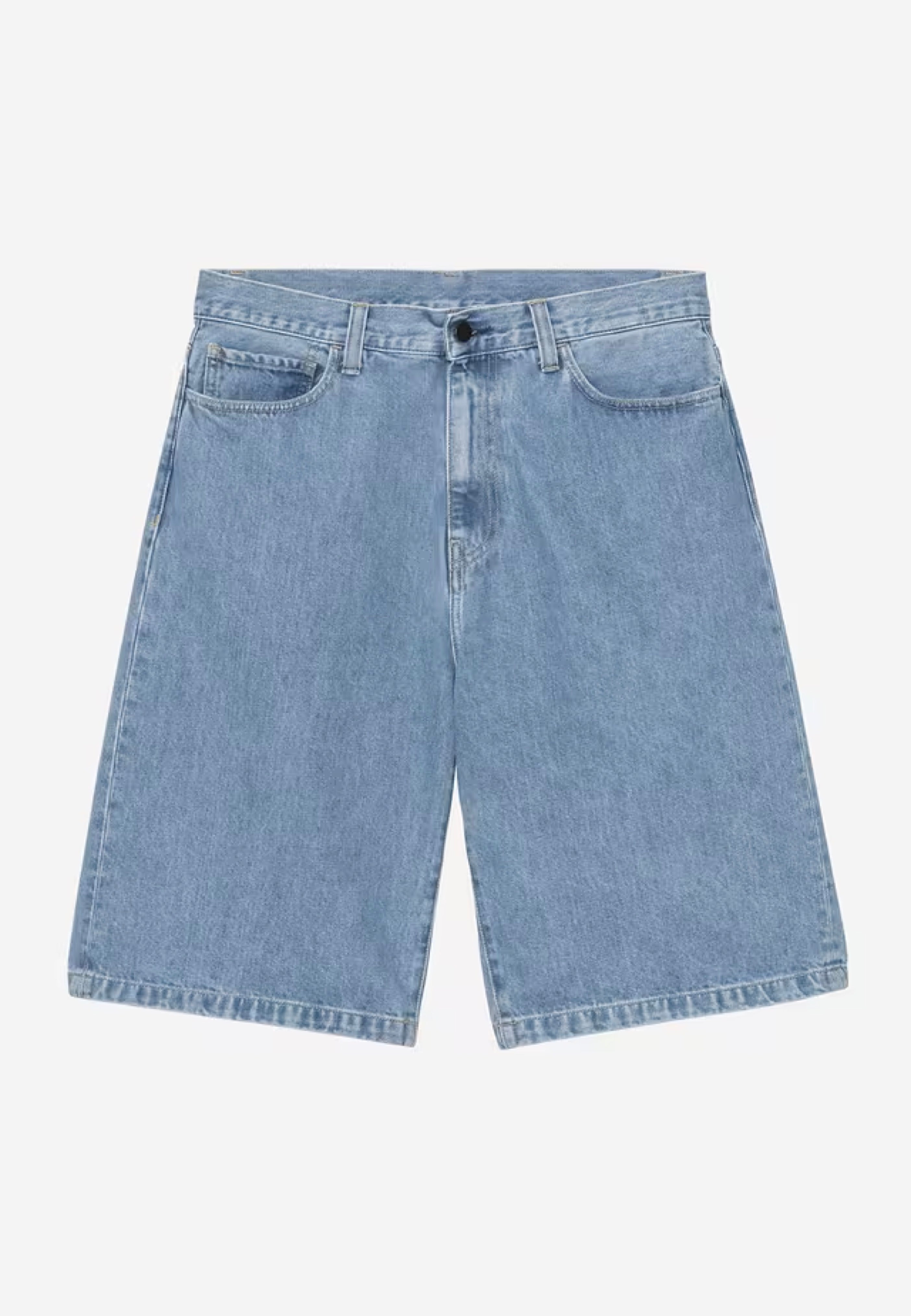 Carhartt WIP - Langdon Stone Washed Blue - Shorts | Men-Image