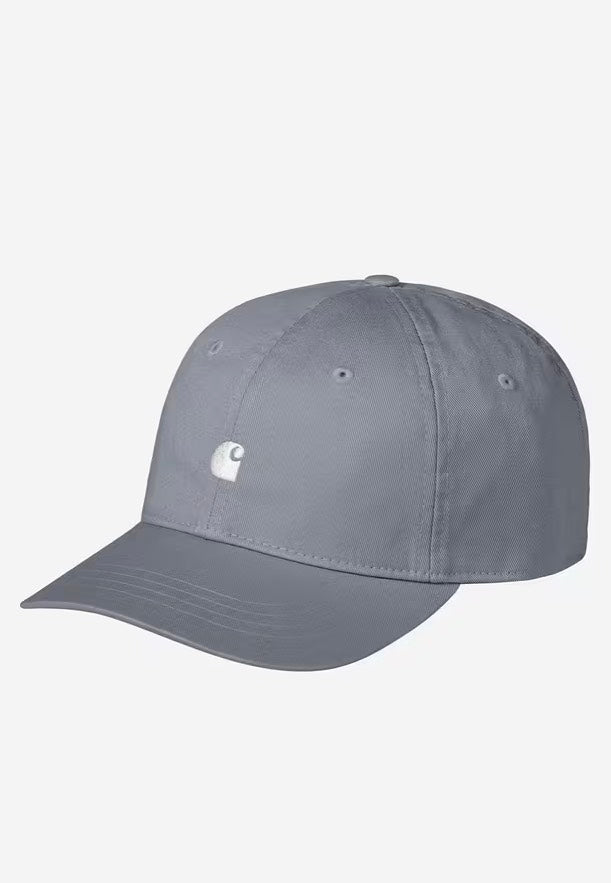 Carhartt WIP - Madison Logo Shady Blue/White - Cap | Neutral-Image