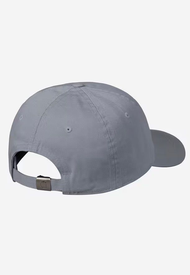 Carhartt WIP - Madison Logo Shady Blue/White - Cap | Neutral-Image