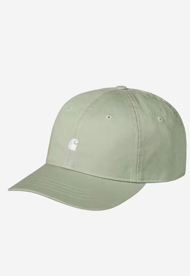 Carhartt WIP - Madison Logo Shady Green/White - Cap | Neutral-Image