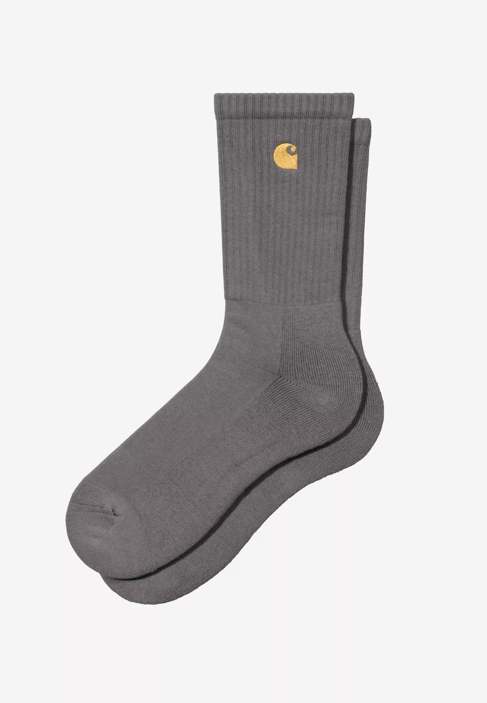 Carhartt WIP - Chase Porphyry/Gold - Socks | Neutral-Image
