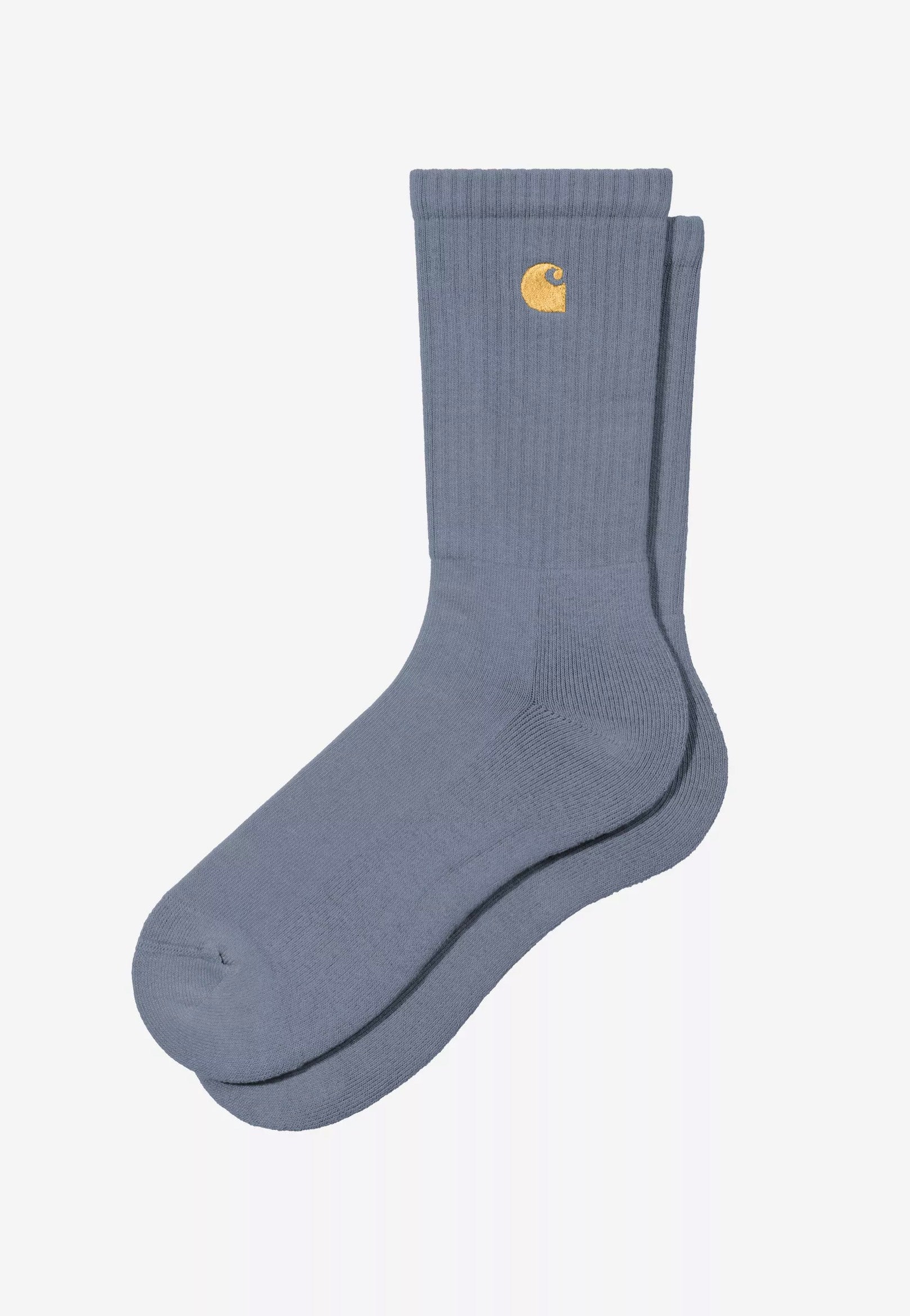 Carhartt WIP - Chase Shady Blue/Gold - Socks | Neutral-Image