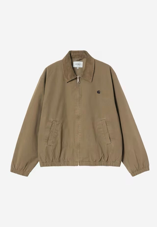 Carhartt WIP Madison Ripstop Garment Dyed Dark Beech/Black