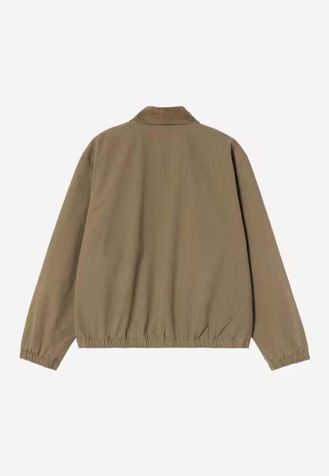 Carhartt WIP - Madison Ripstop Garment Dyed Dark Beech/Black - Jacket | Men-Image