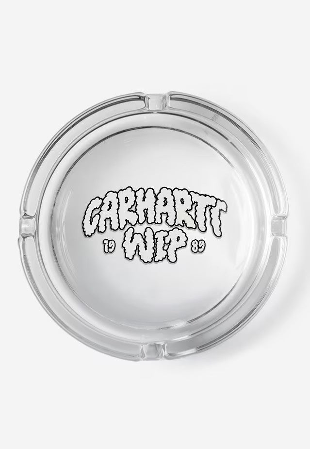 Carhartt WIP - Cloud Script Clear - Ashtray | Neutral-Image