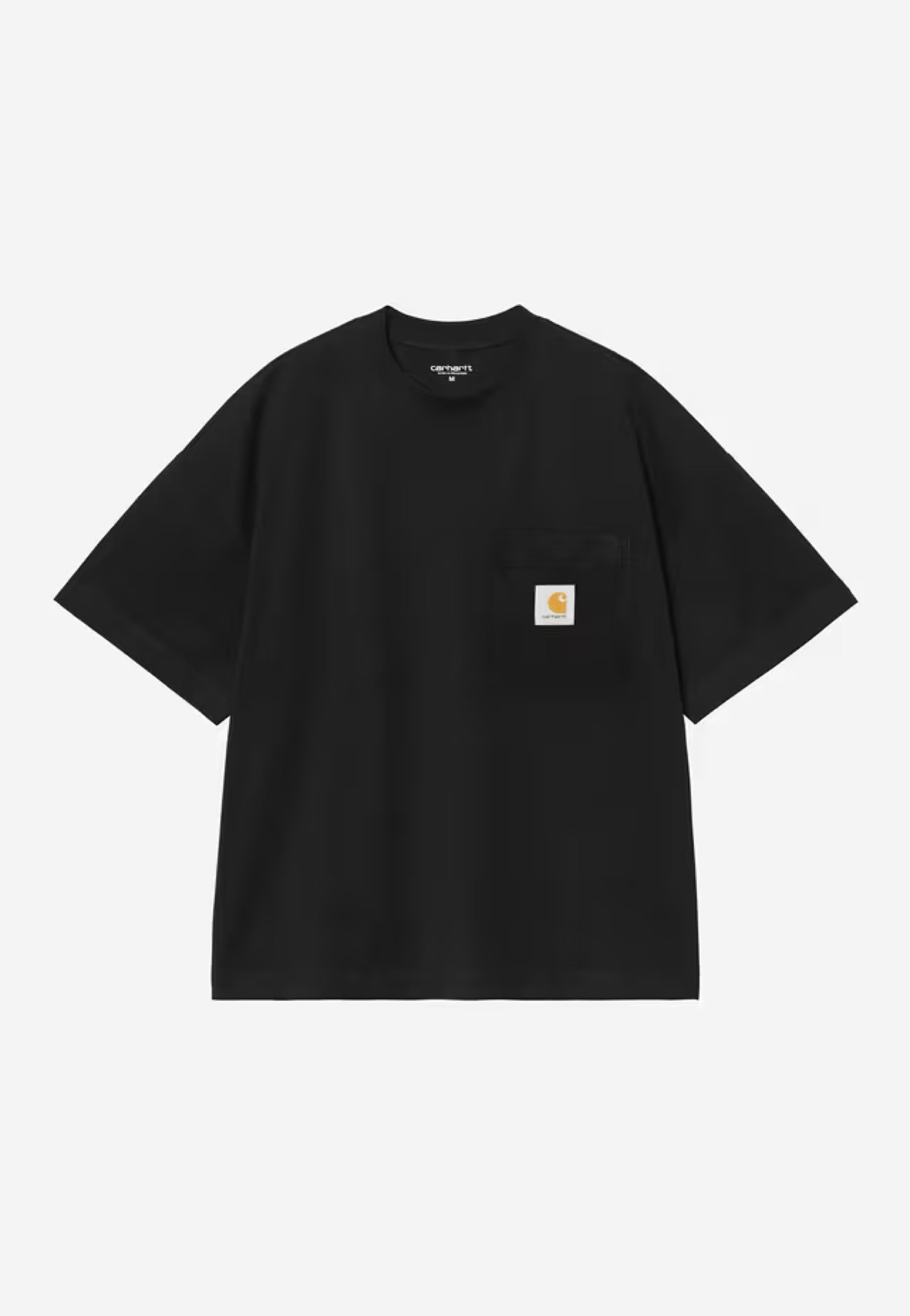Carhartt WIP - Work Pocket Black - T-Shirt | Men-Image