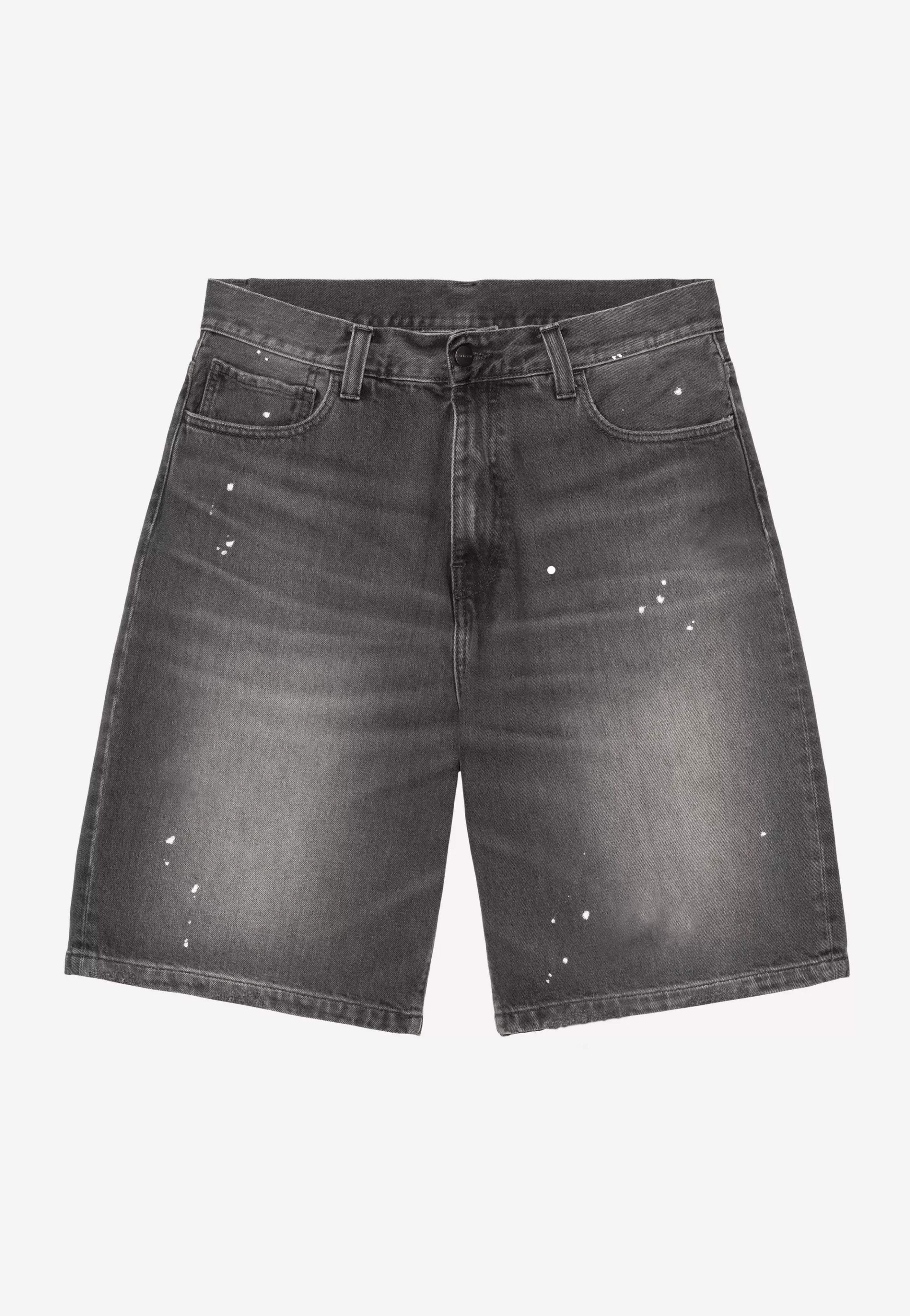 Carhartt WIP - Landon Destroy Wash Black - Shorts | Men-Image