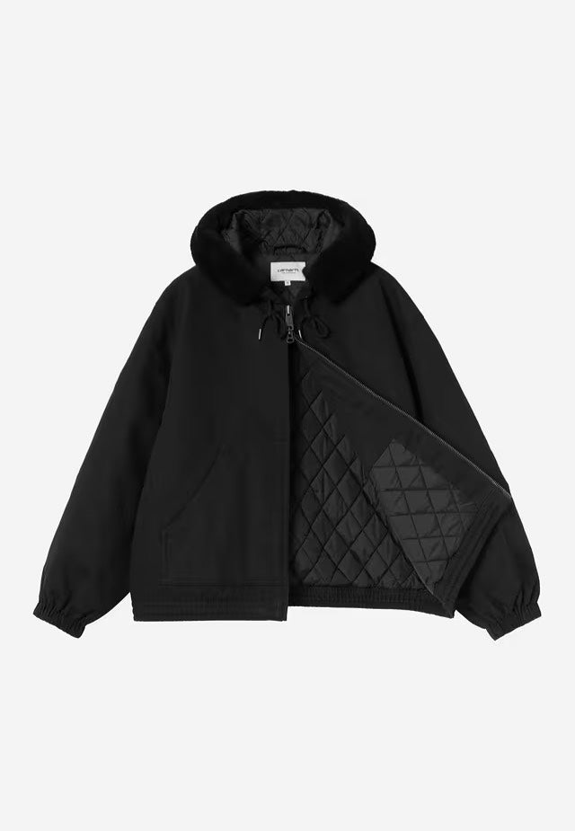 Carhartt WIP W' Corey Active Black/Black Chaqueta | Women-Image