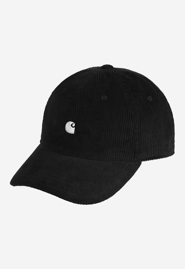Carhartt WIP - Harlem Black/White - Cap | Neutral-Image