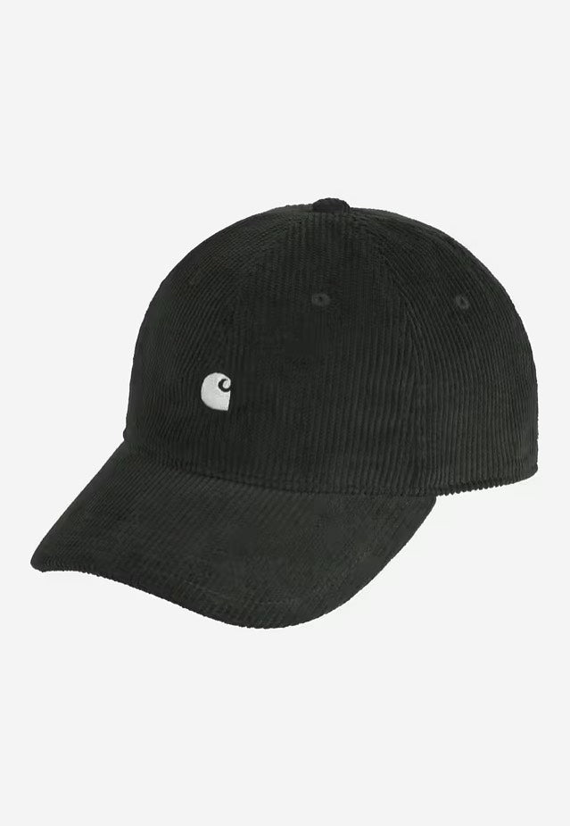 Carhartt WIP - Harlem Raven/White - Cap | Neutral-Image