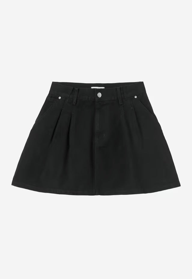Carhartt WIP - W' Billie Single Knee Stone Washed Black - Skirt | Women-Image
