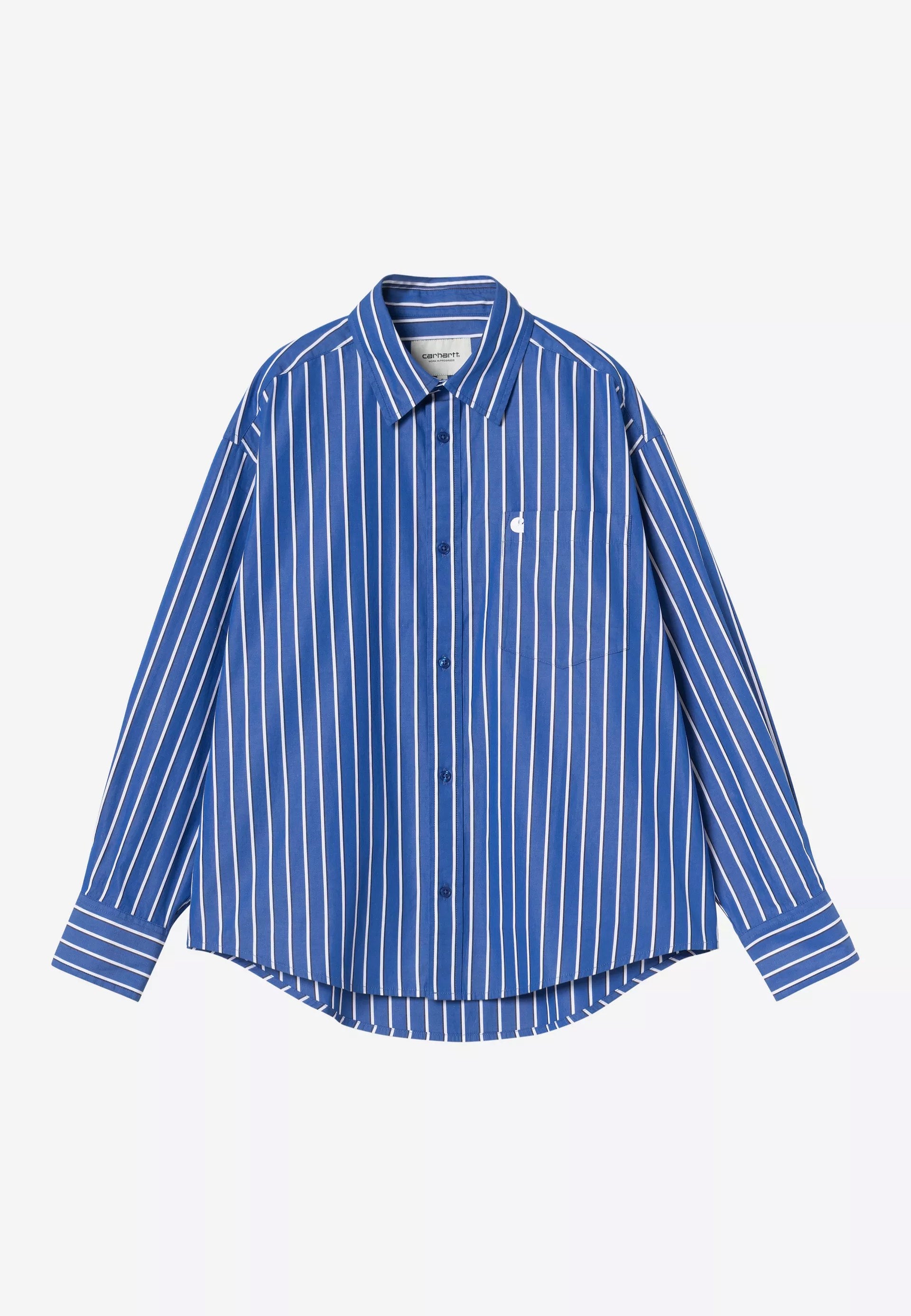 Carhartt WIP - W' Gowan Gowan Stripe/Lapis - Shirt | Women-Image