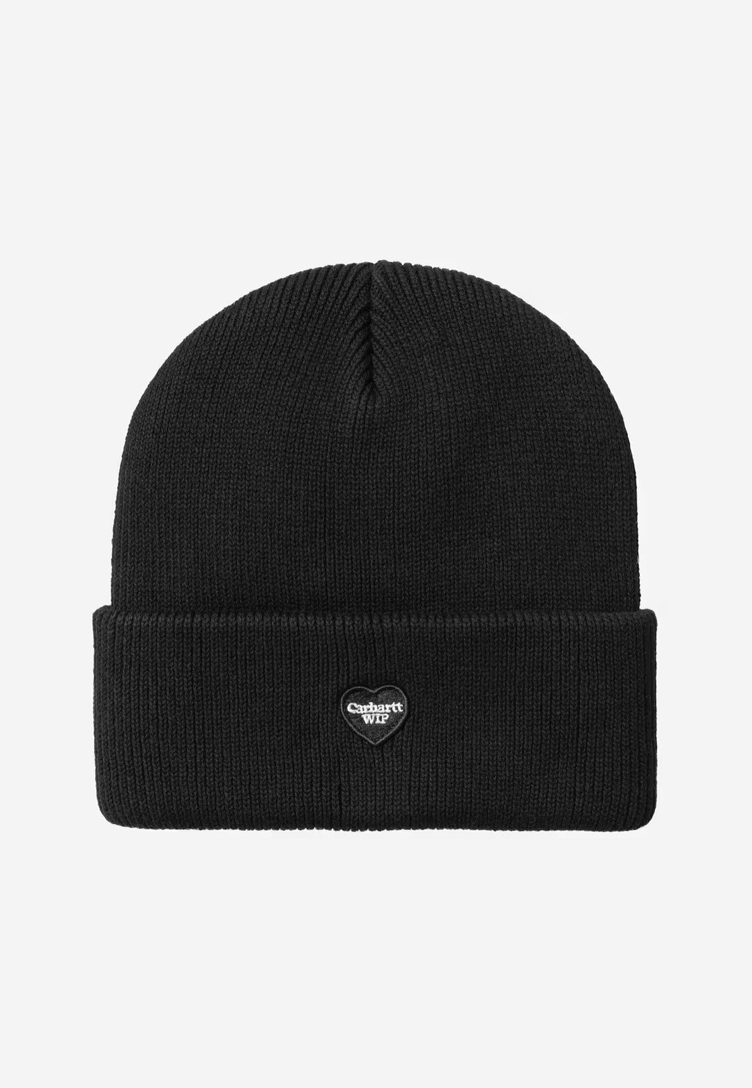 Carhartt WIP - Small Heart Black - Beanie | Neutral-Image