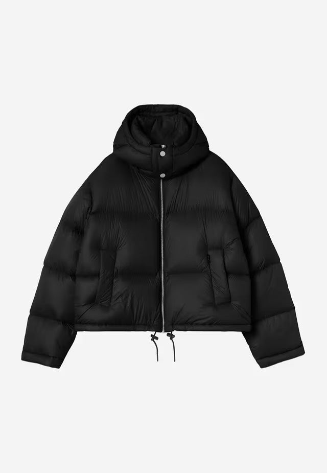 Carhartt WIP W' Haydon Black/Shady Grey Chaqueta | Women-Image