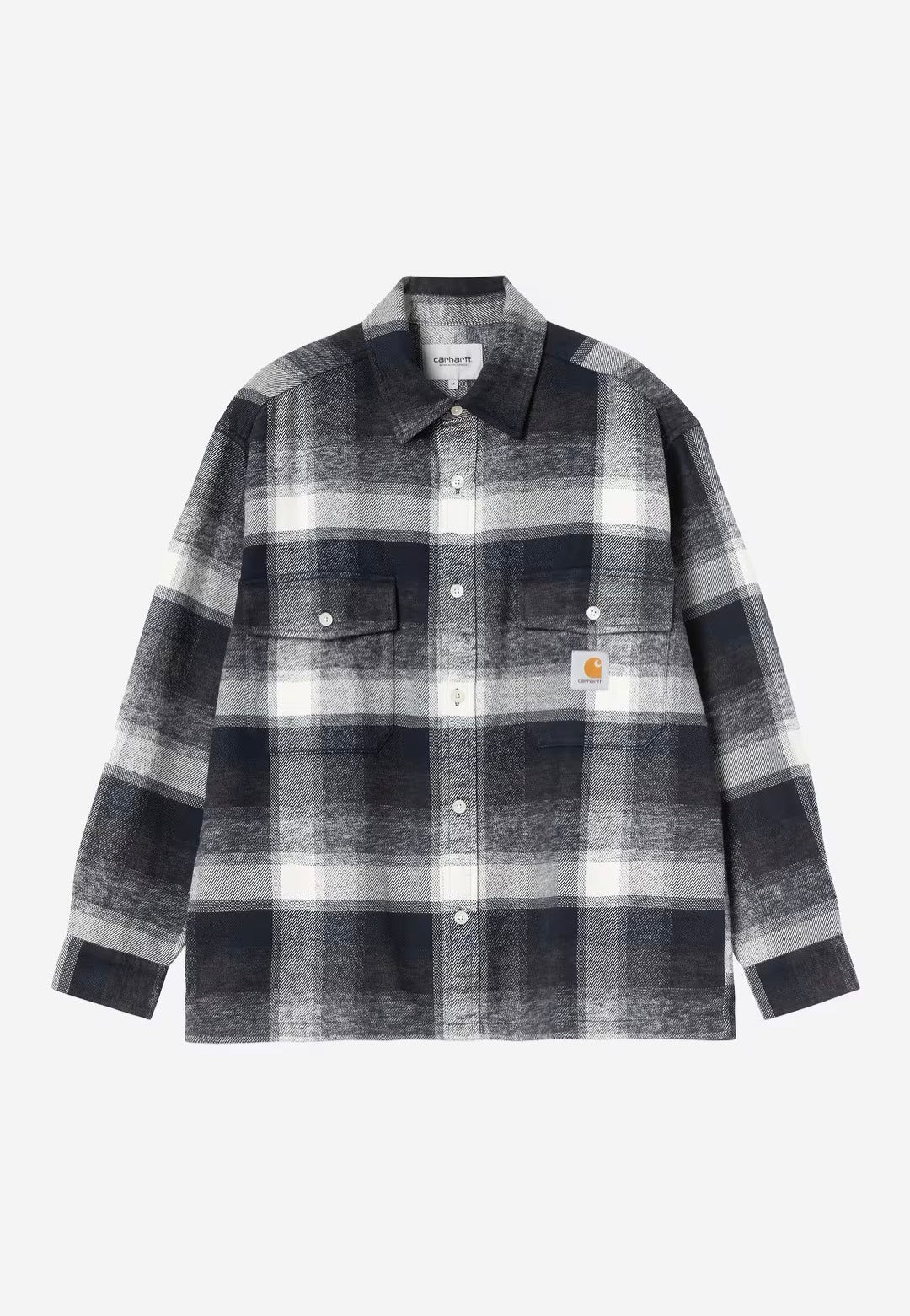 Carhartt WIP Esterson Check/Dark Navy Shirt | Men-Image