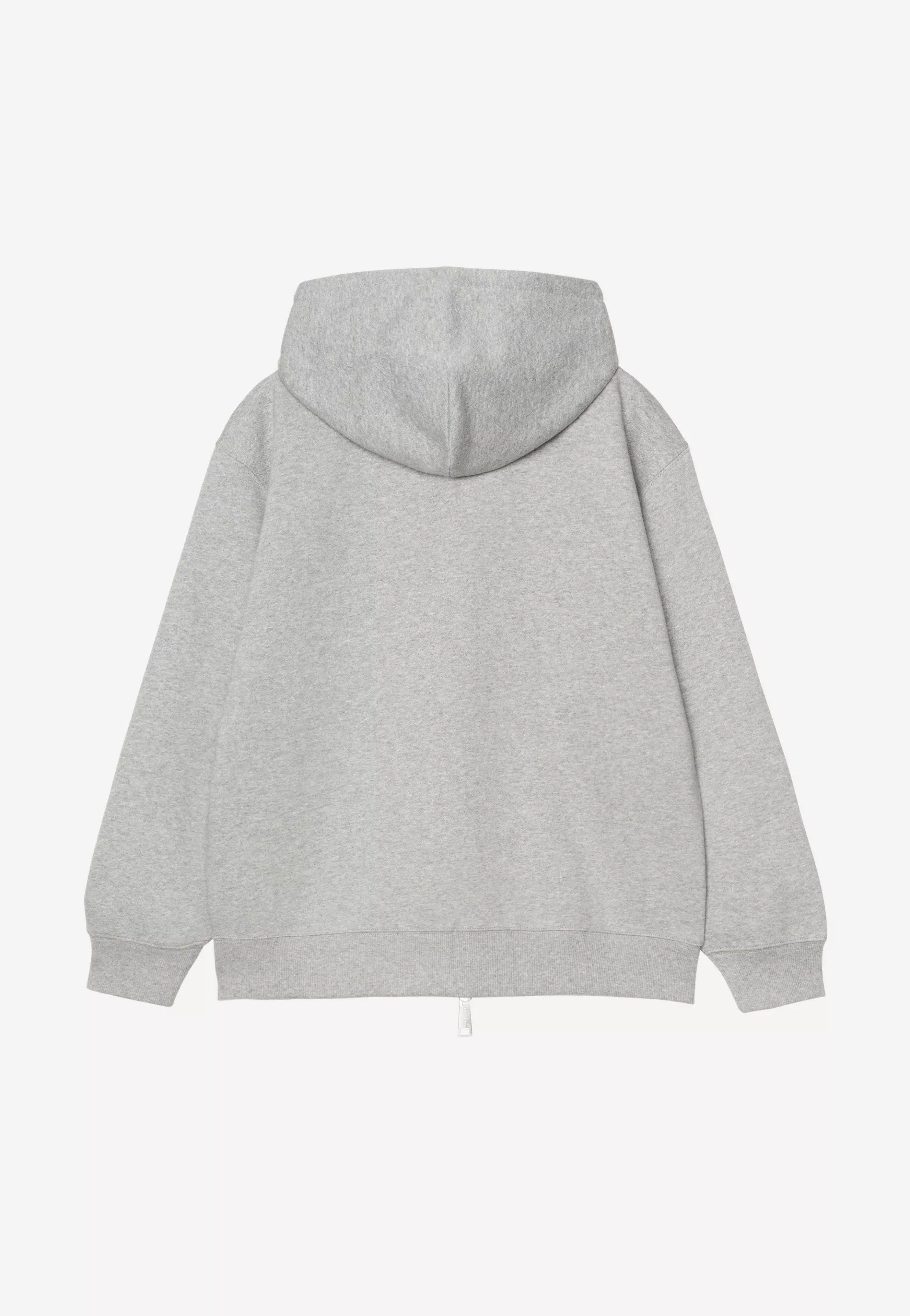 Carhartt WIP - W' HD Small Heart Patch Grey Heather/Black - Hoodie | Women-Image