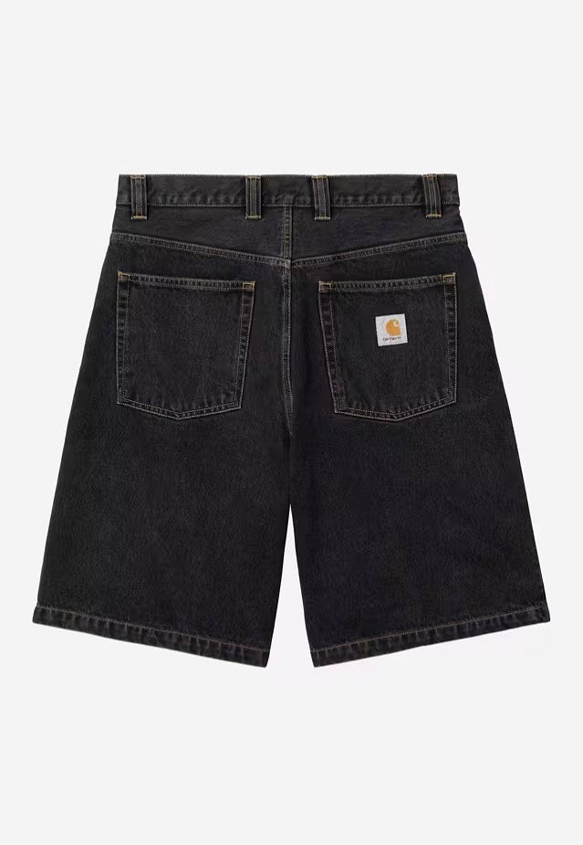 Carhartt WIP - Brandon Stone Washed Black - Shorts | Men-Image